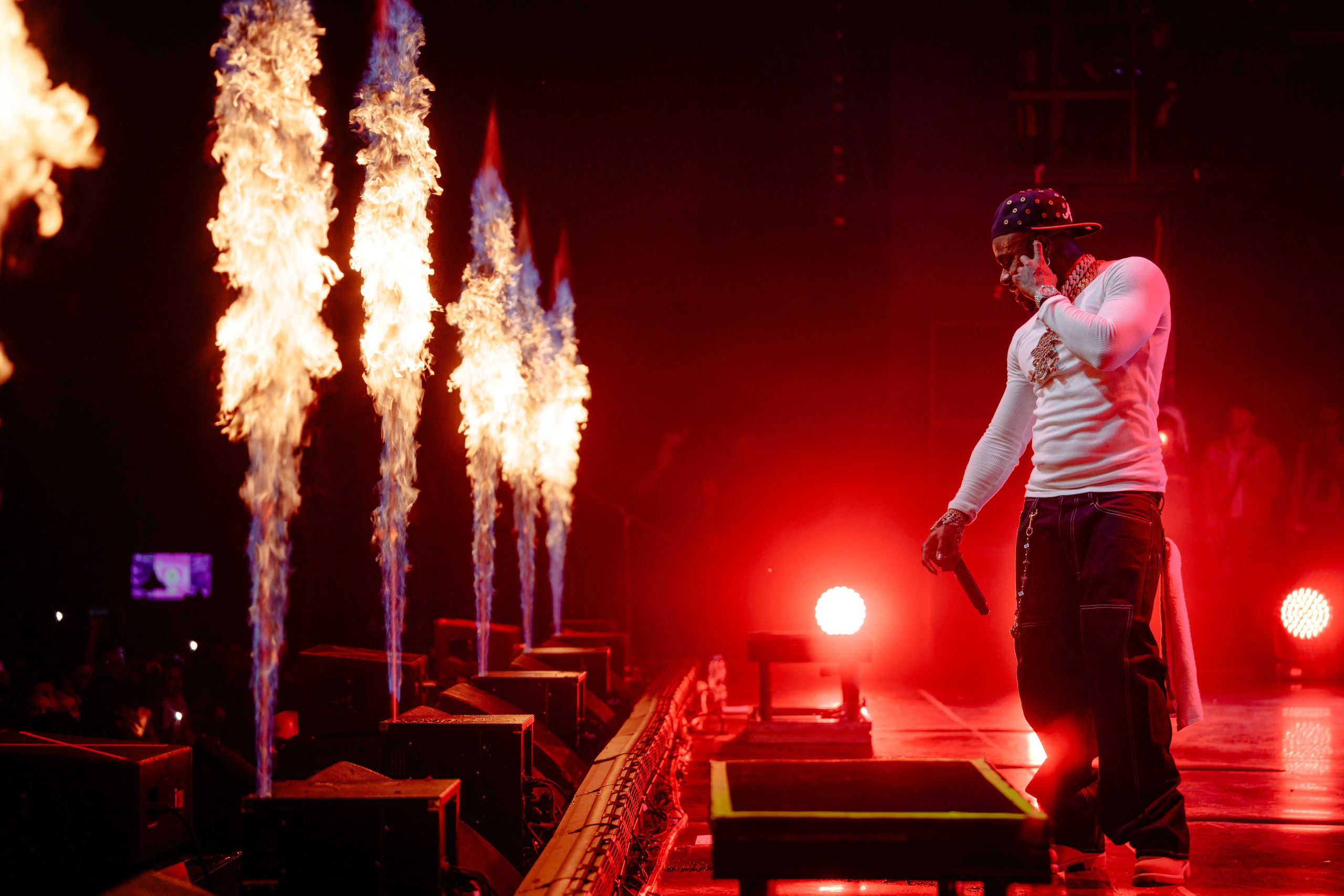 DaBaby в Москве в VK STADIUM. Репортажный фотограф Москва Сергей Дружинин
