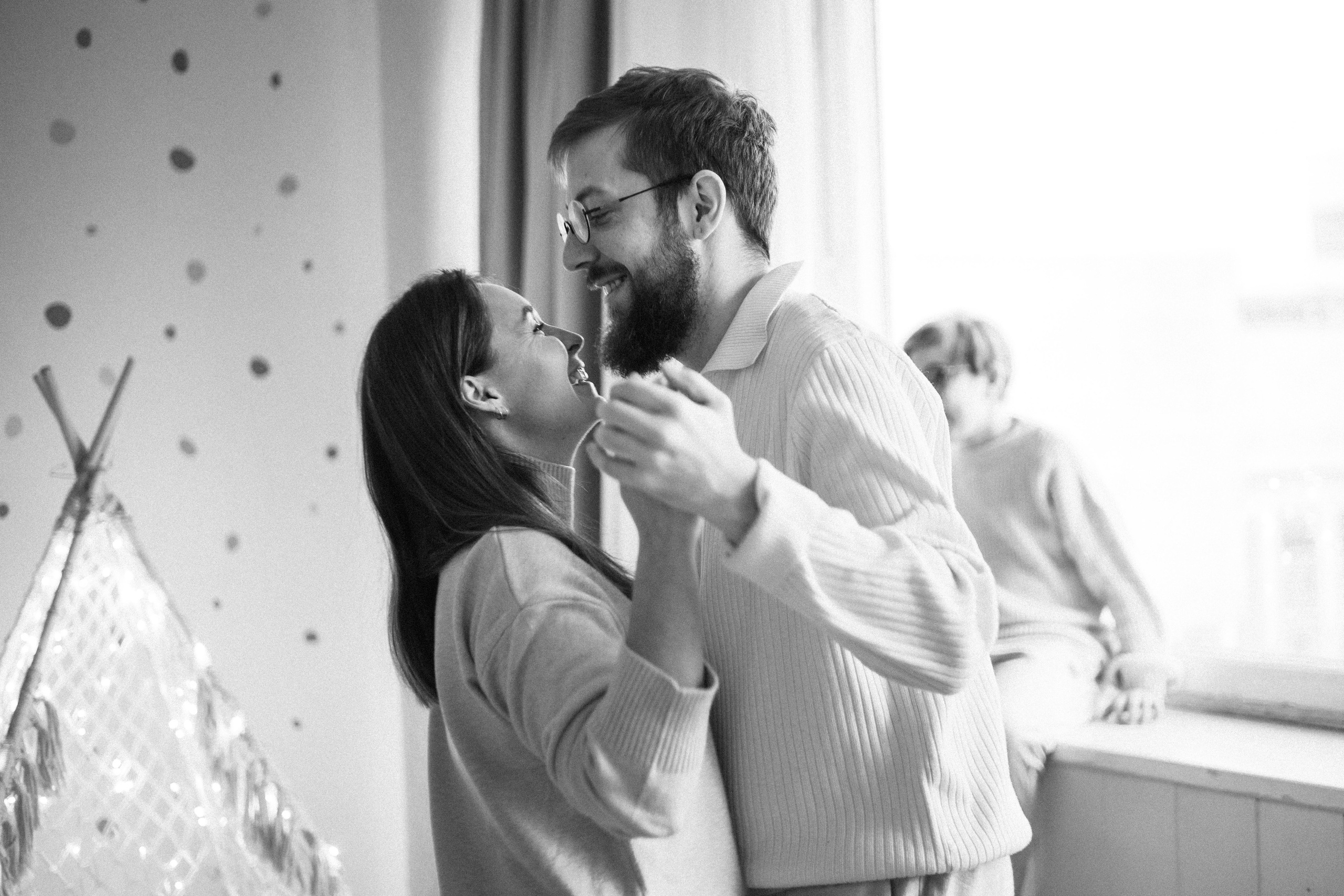 Новогодняя фотосъемка в студии. Семейный видеограф в Москве Элина Ладова