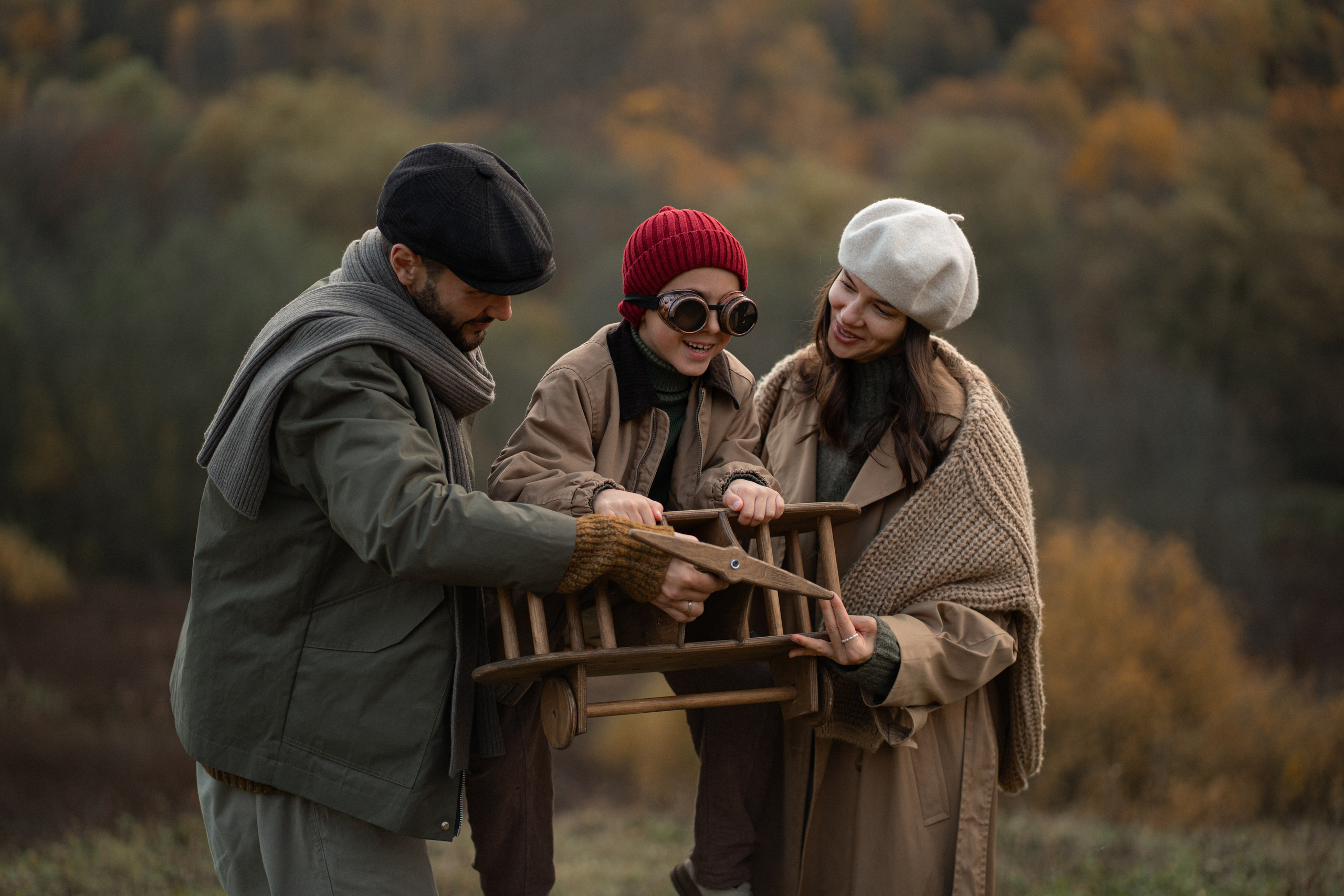 Осень в Цаицыно. Семейный и детский фотограф Мария Лютикова