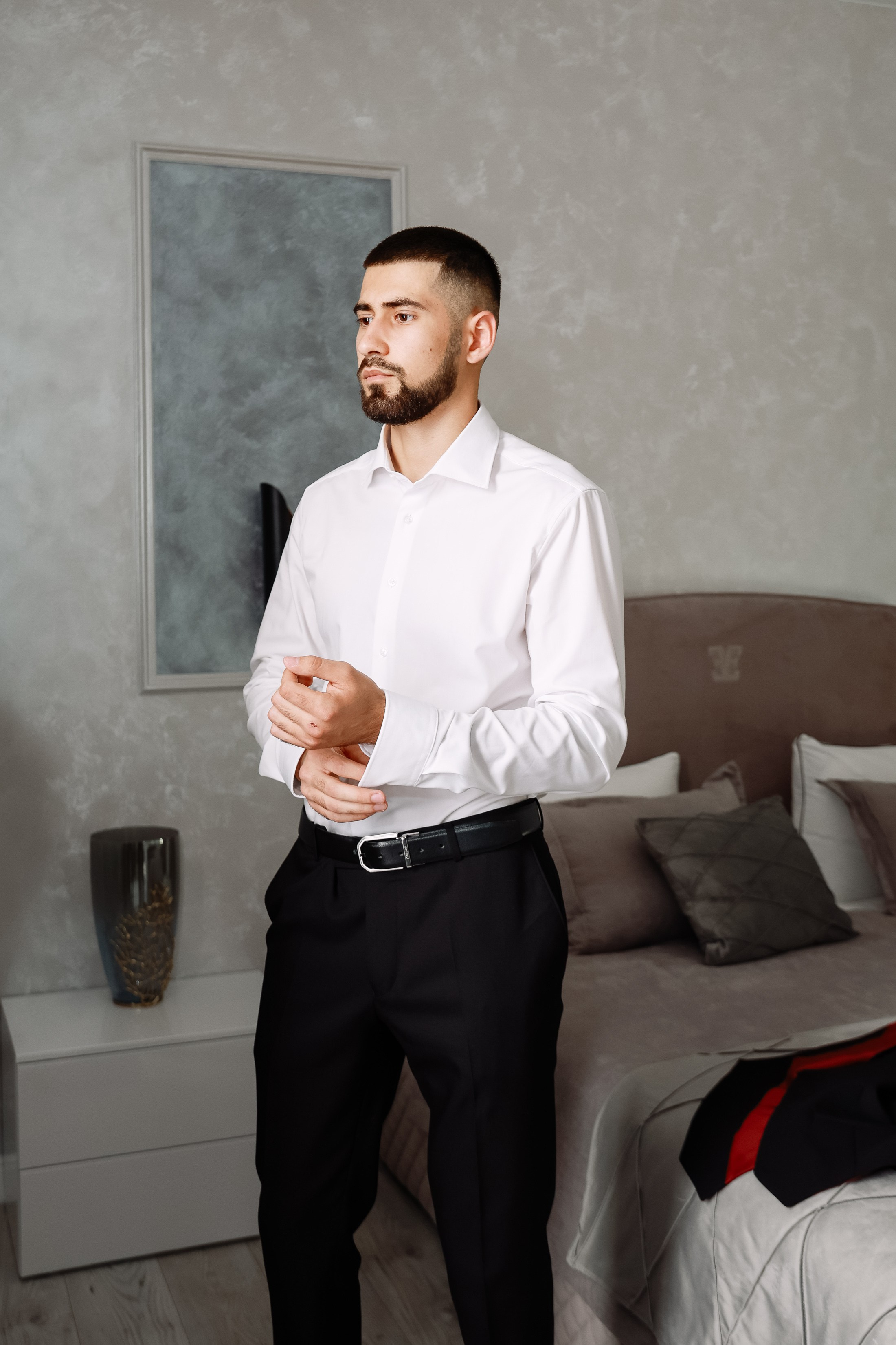 Сборы жениха. Фотограф Юлия Мальцева