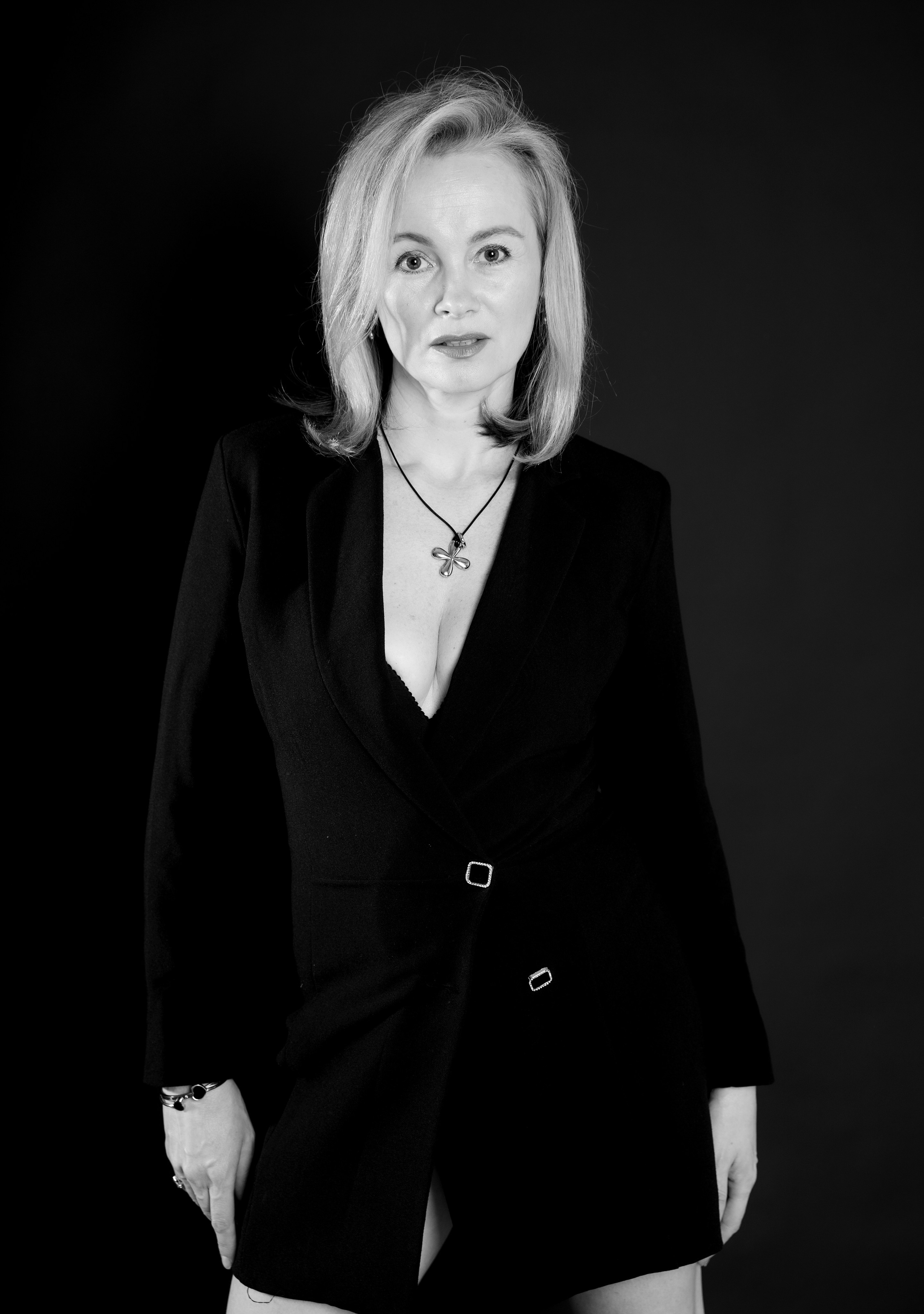 Черно-белая фотосессия