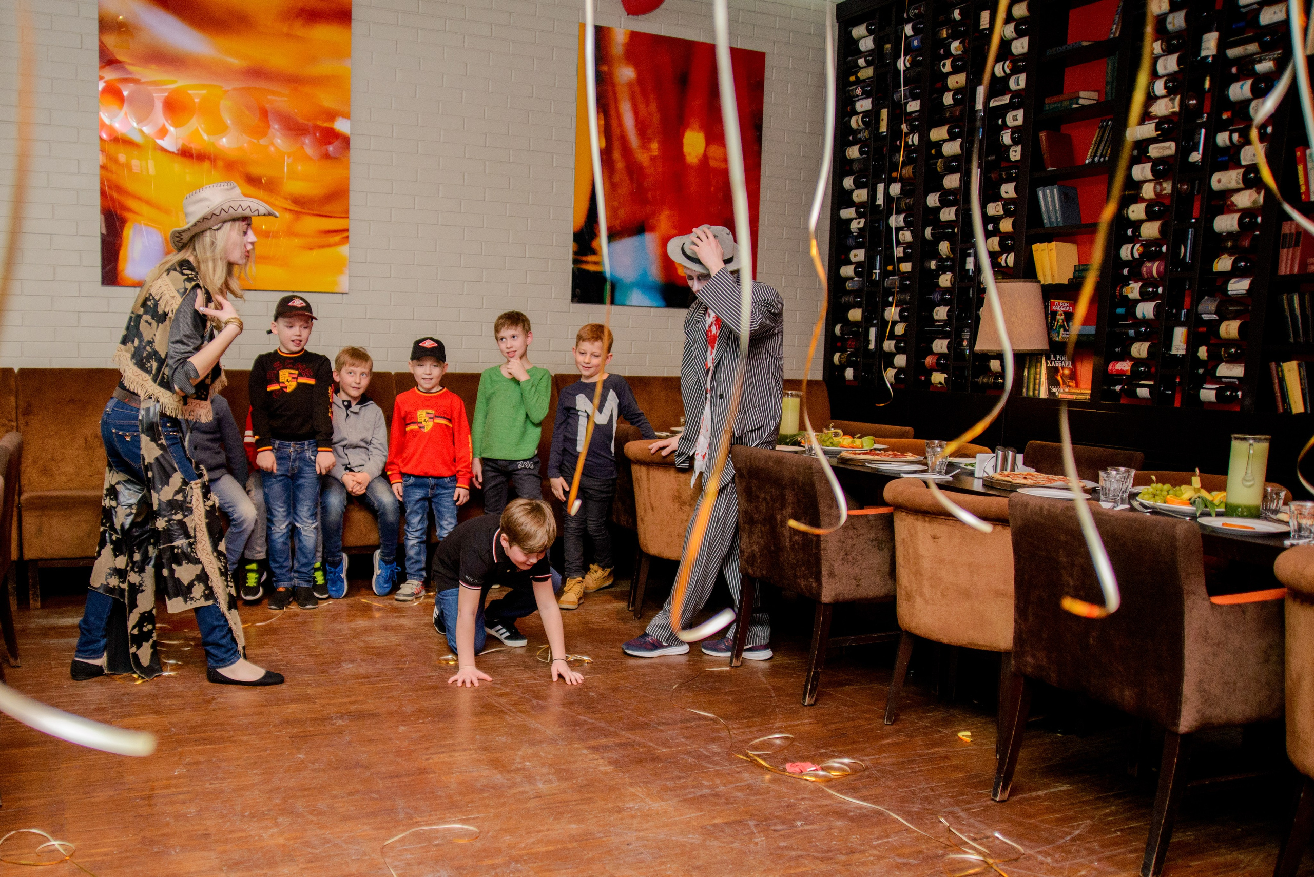 Детский день рождения в ресторане