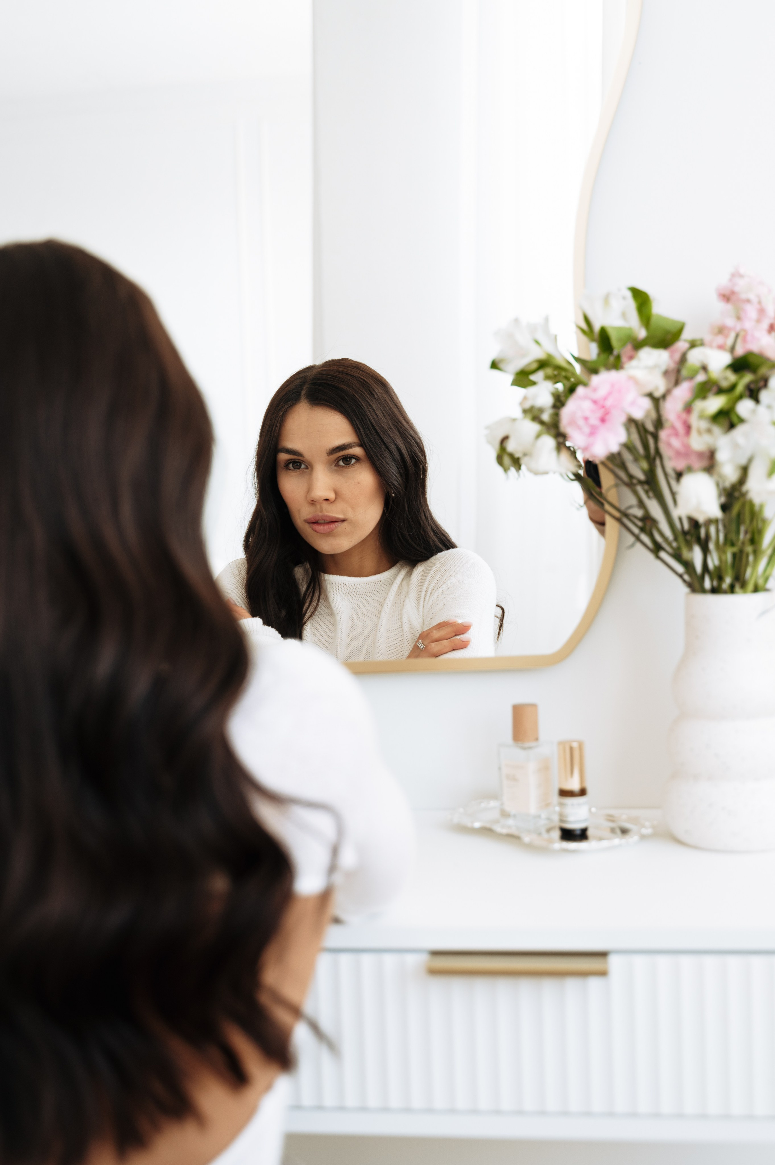 Весенняя фотосессия с цветами. Портретный и семейный фотограф в Екатеринбурге Мария Чахеева