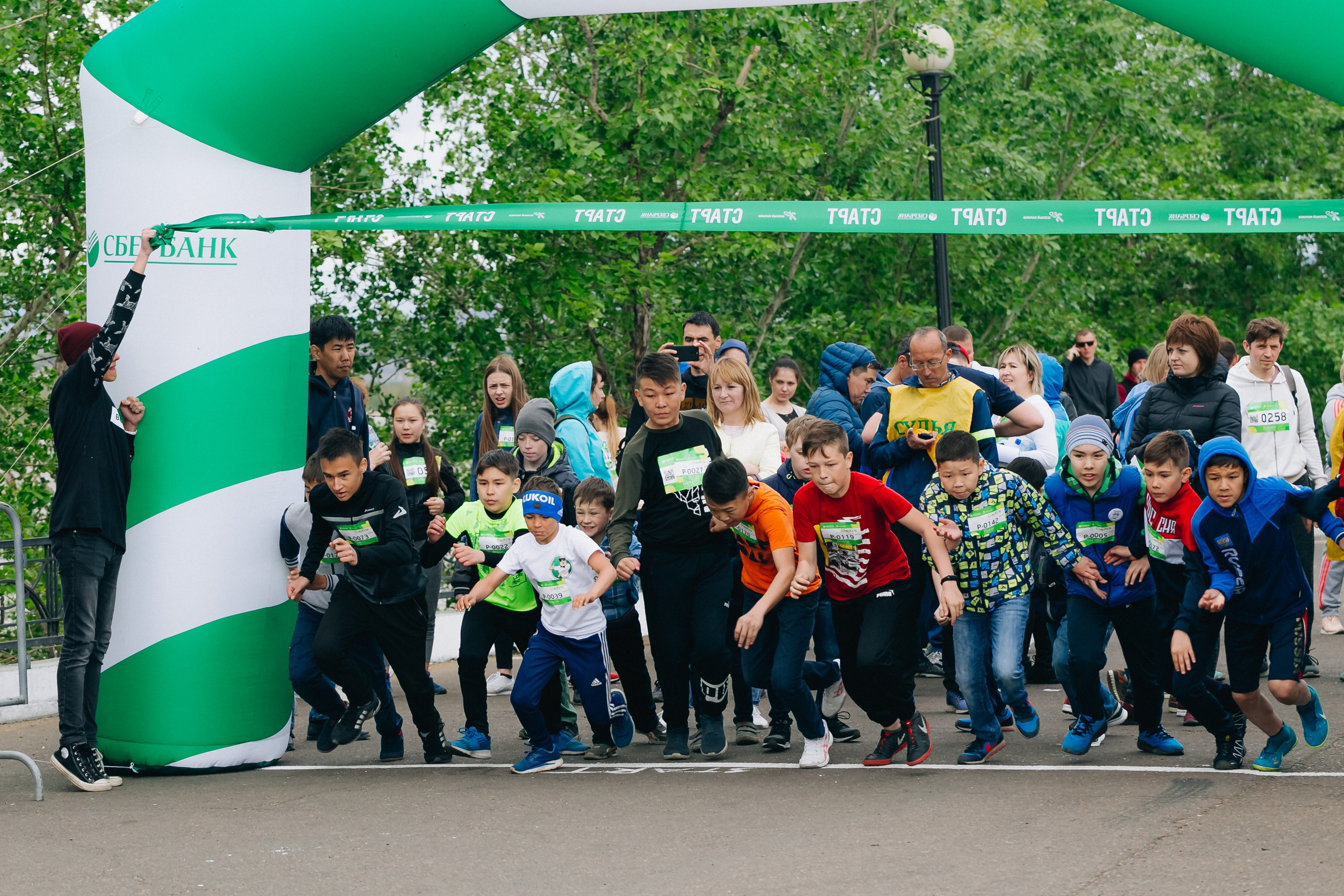 Зеленый марафон Сбербанка. Свадебный и семейный фотограф в Улан-Удэ