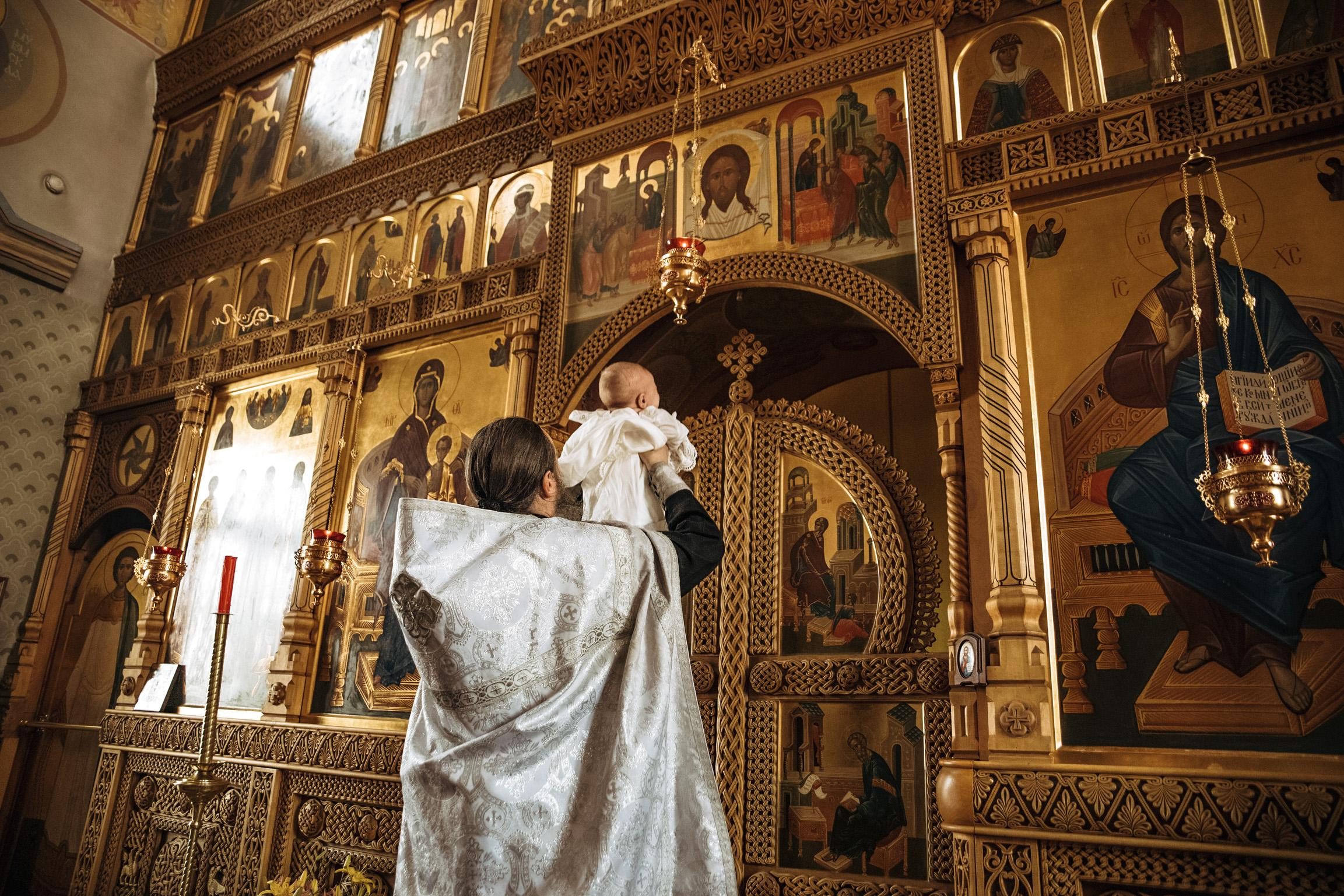 Крещение Таисии. Главная