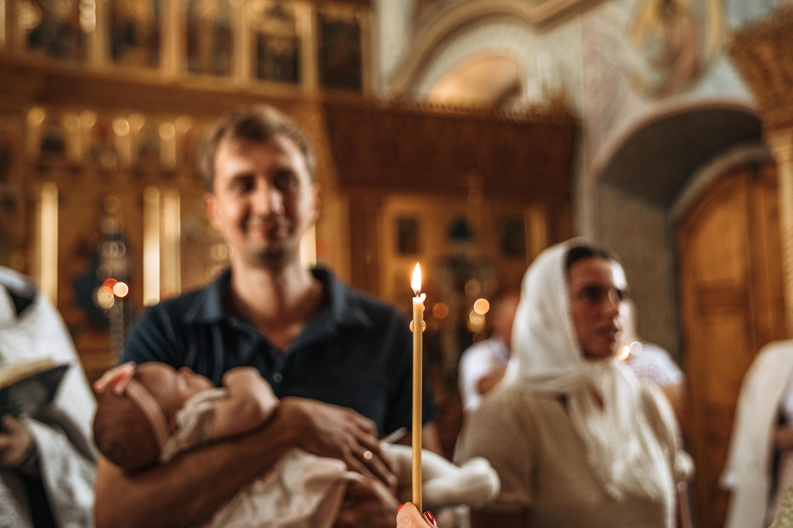 Крещение Таисии. Главная