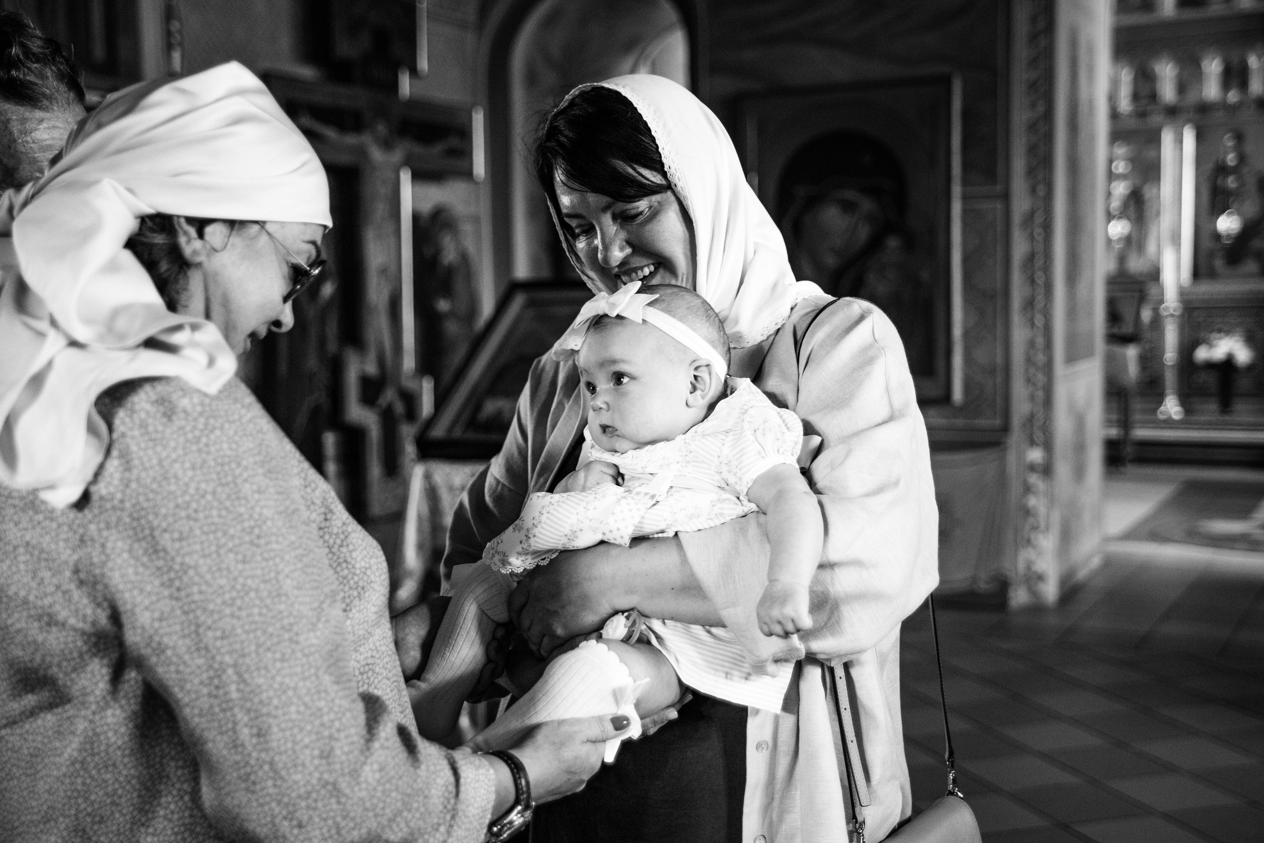 Крещение Таисии. Главная