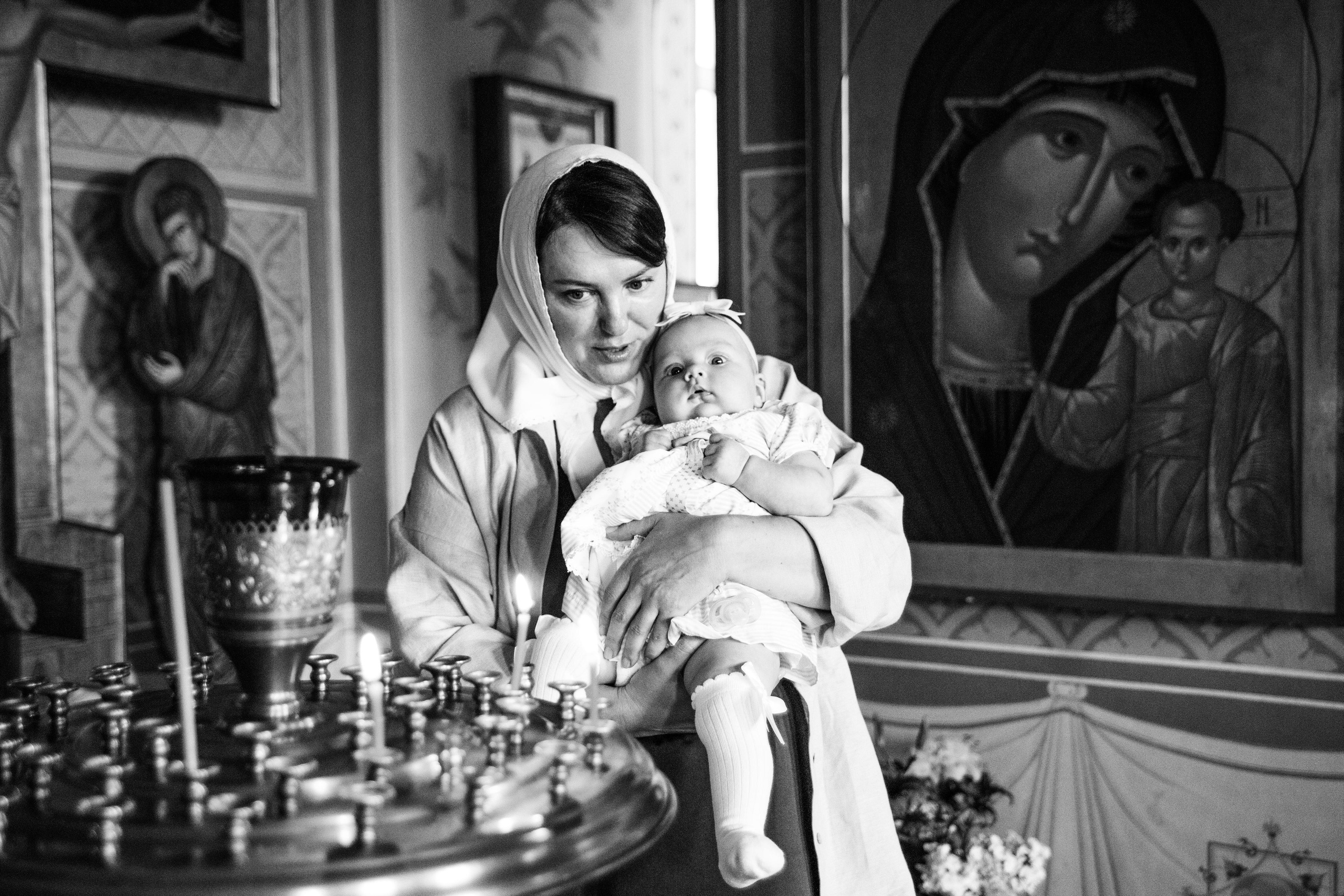 Крещение Таисии. Главная