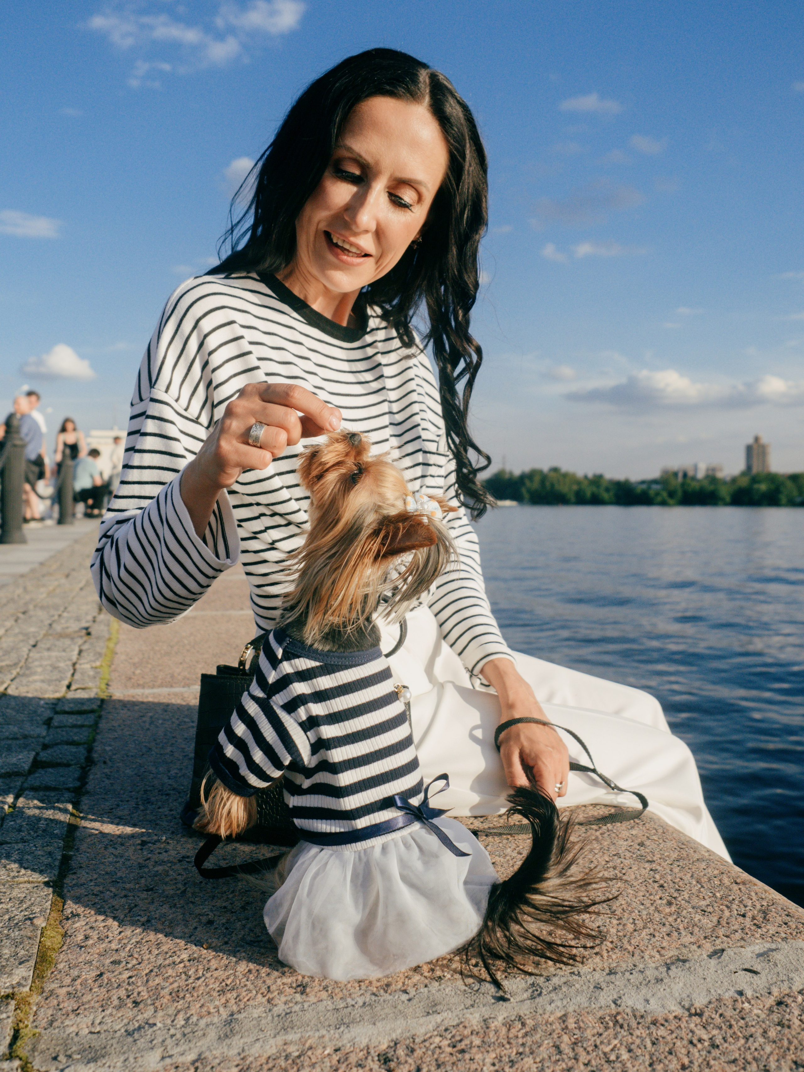 Фотопрогулка с питомцем. Маруся Машкова • Фотограф в Москве