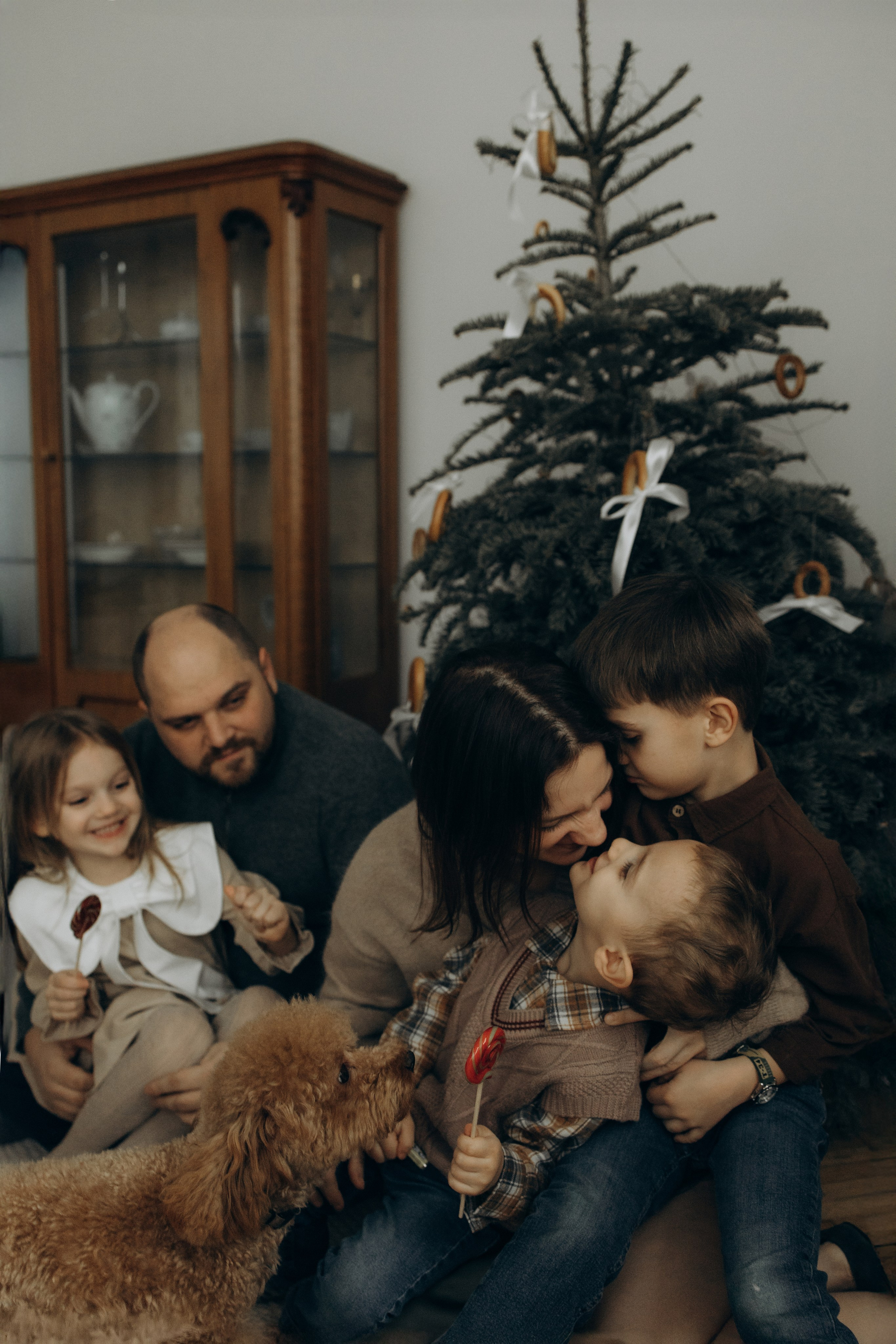 Домашняя история большой семьи. Семейный фотограф Москва Юлиана Фетисова