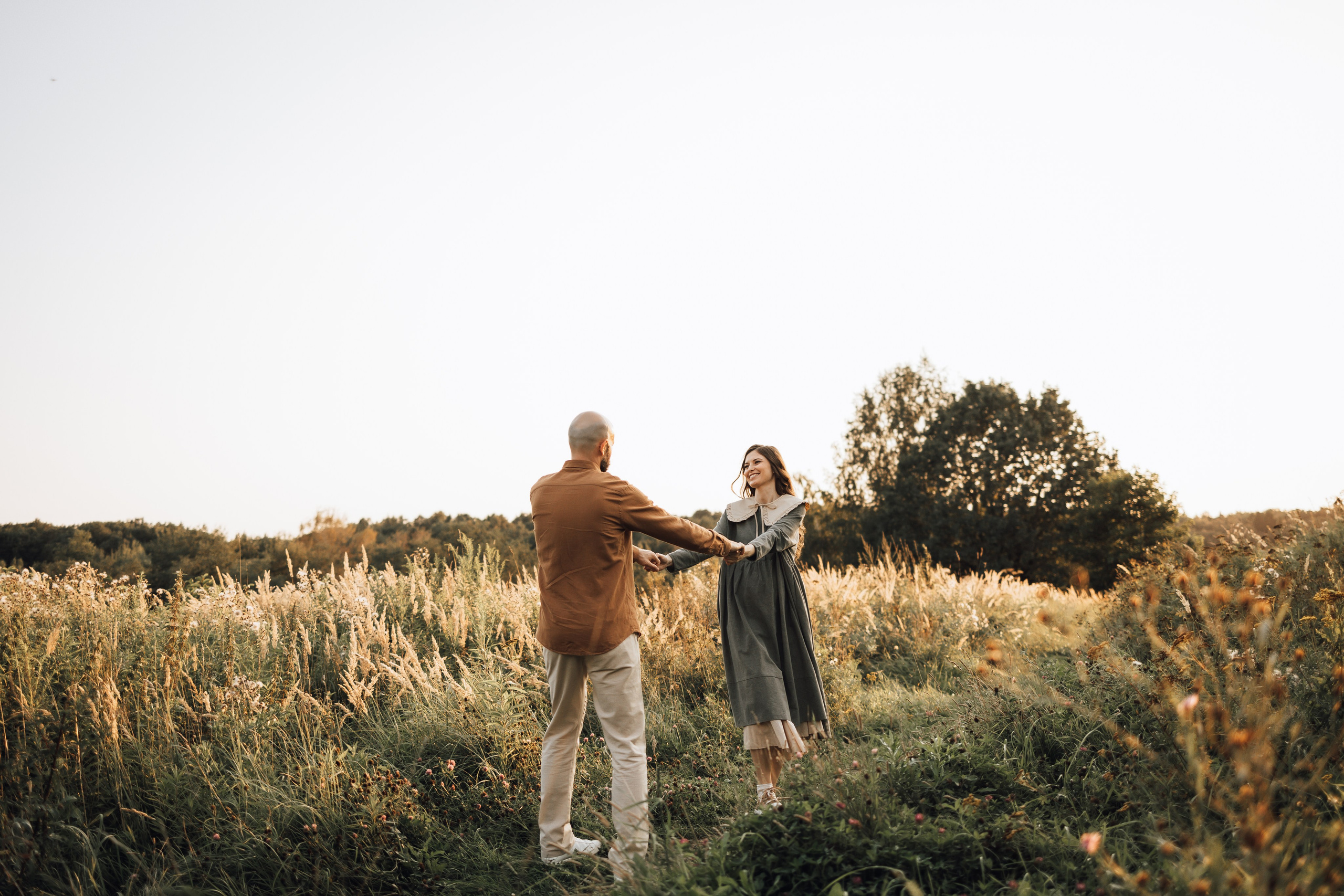 Фотосессия беременности на природе. Семейный фотограф Москва Юлиана Фетисова