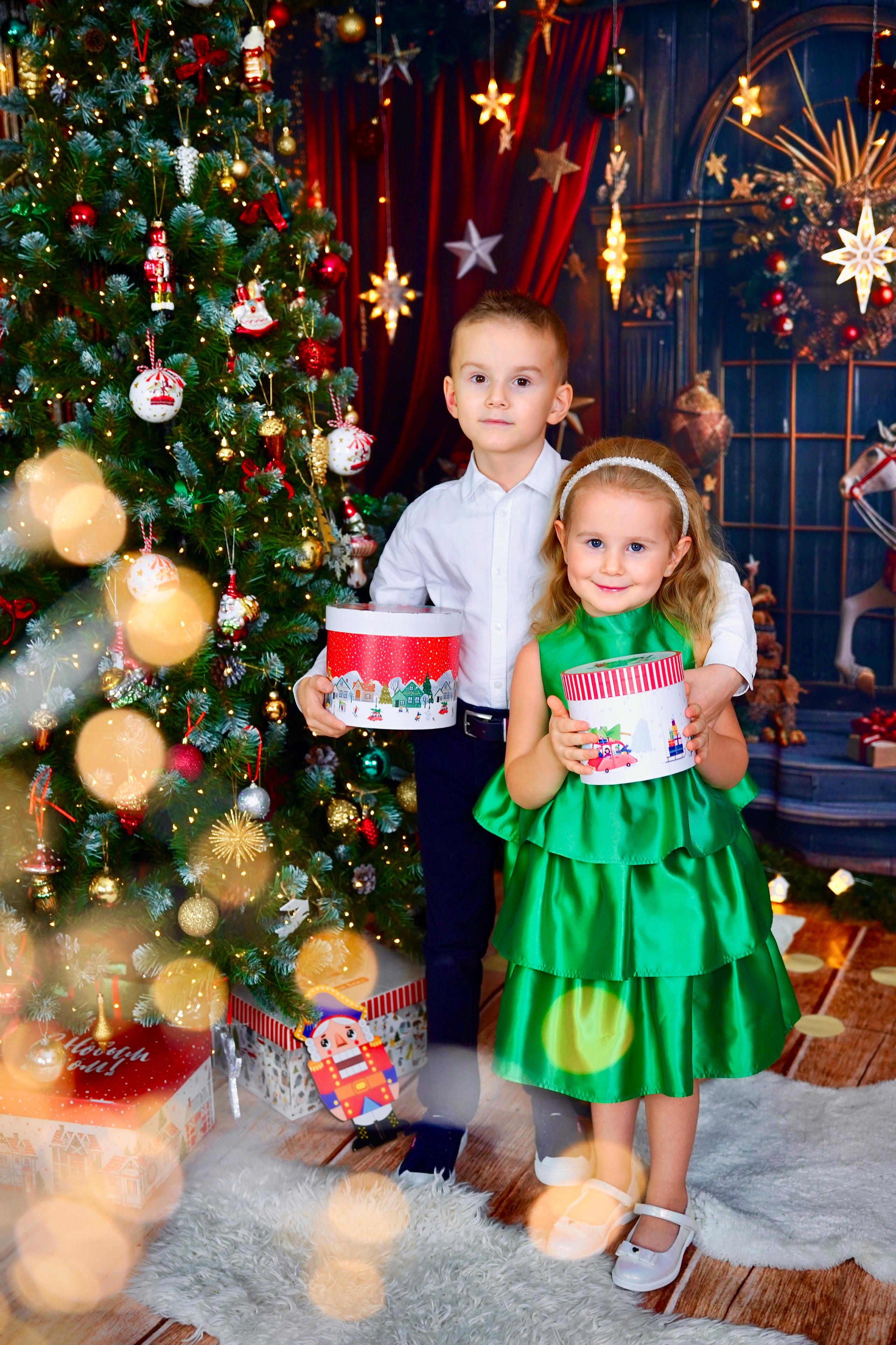 Новогодний фотопроект 2025 № 4. Семейный и детский фотограф Александра Гвоздикова