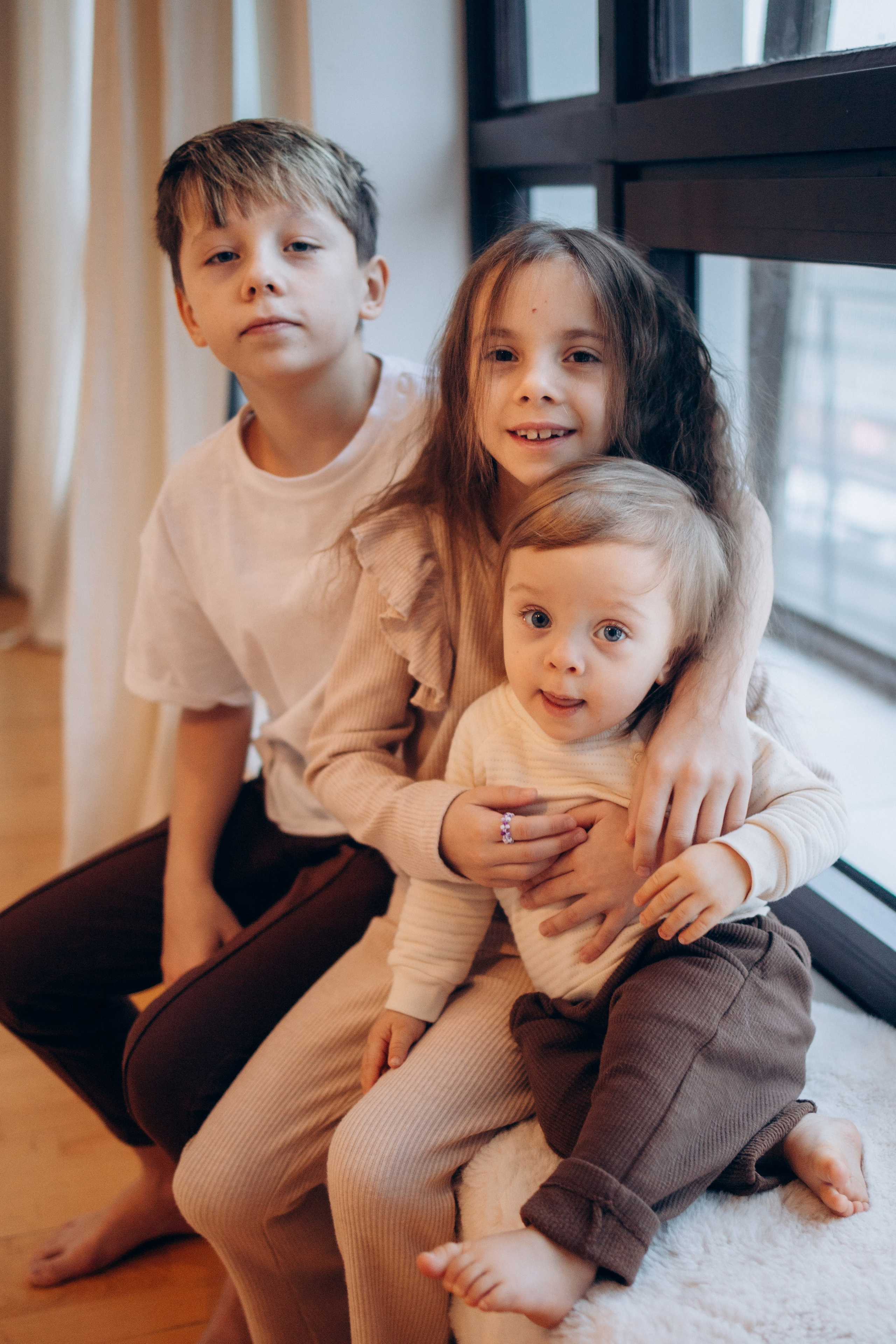 Вера и Евгений И их чудесные детки: Андрей, Артём, Виктория и Валерия. Фотограф в Санкт-Петербурге Светлана Арестова