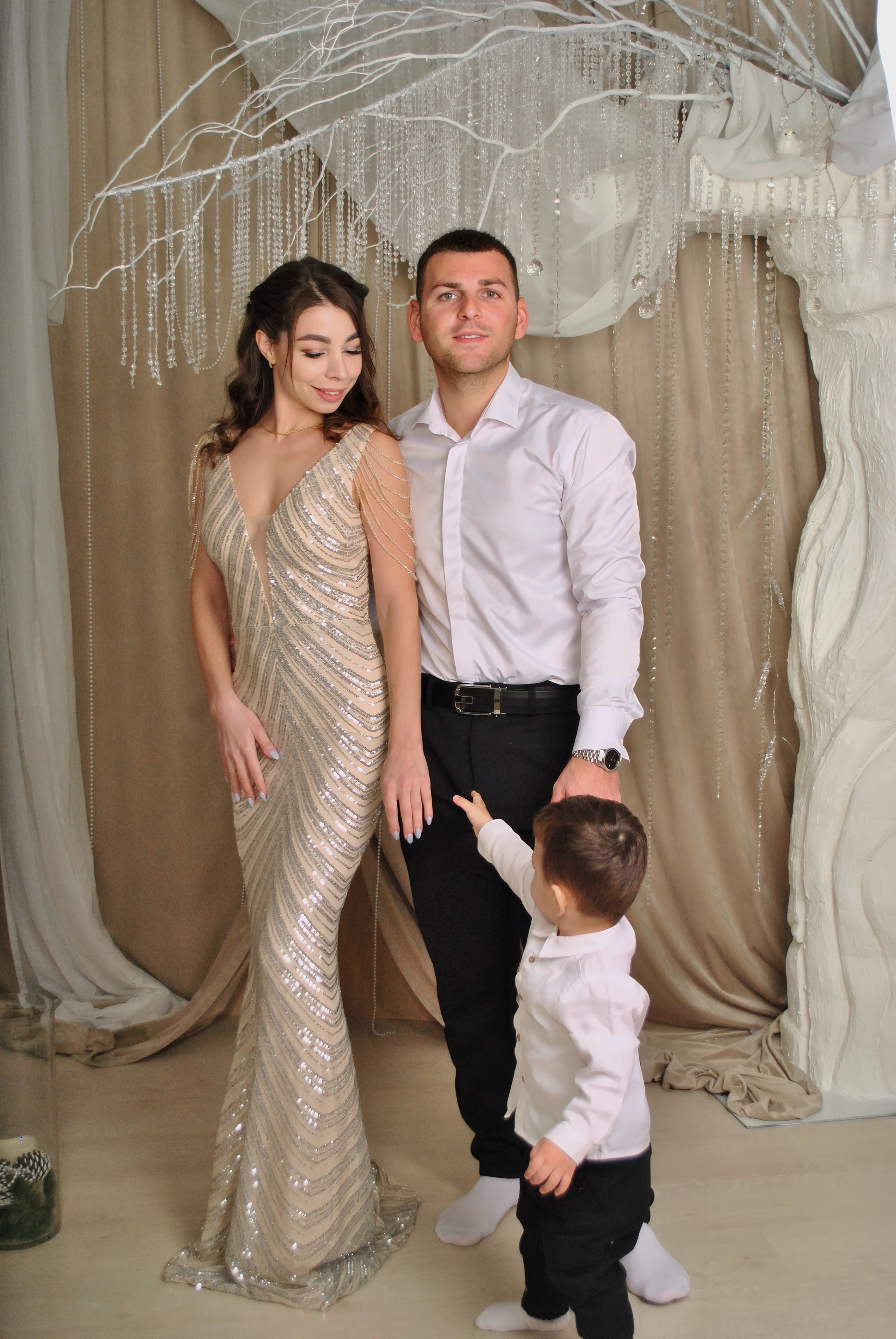 Елена и семья. Фотограф Мария Мусаелян