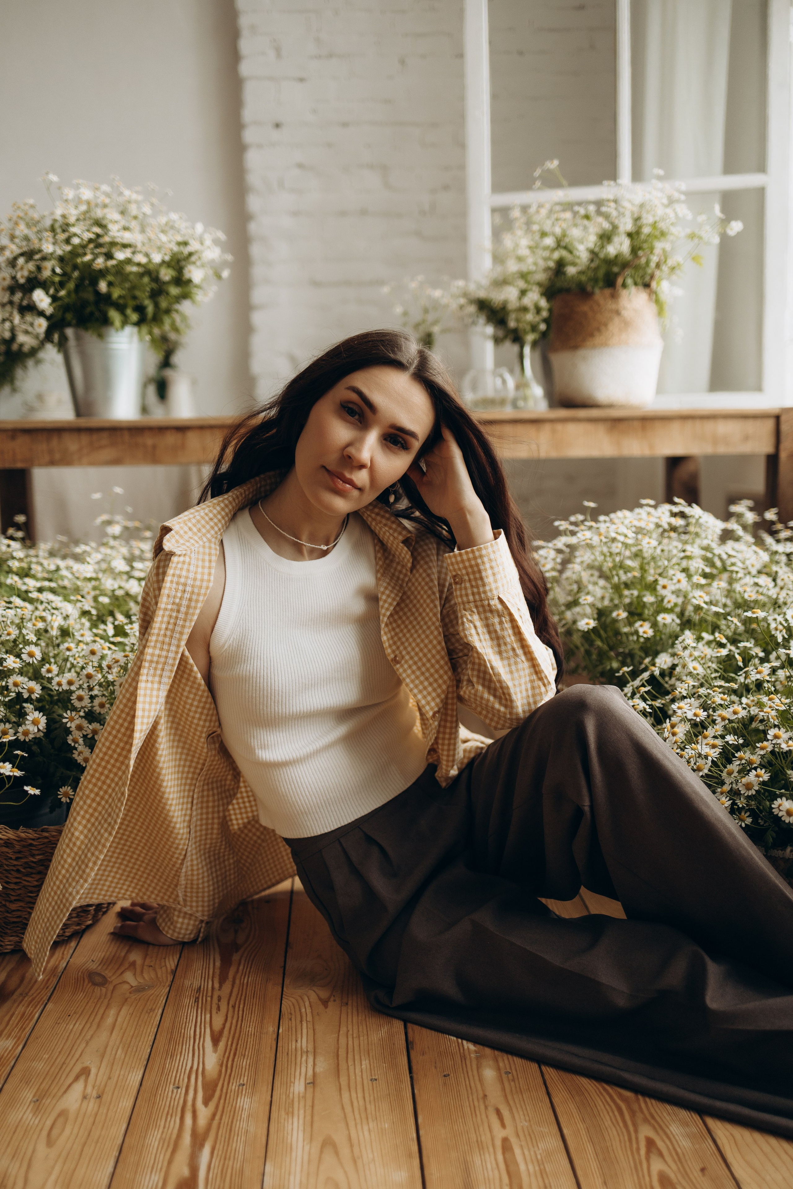 Вика ромашки. Самый теплый фотограф в Краснодаре Рябоконь Ксения