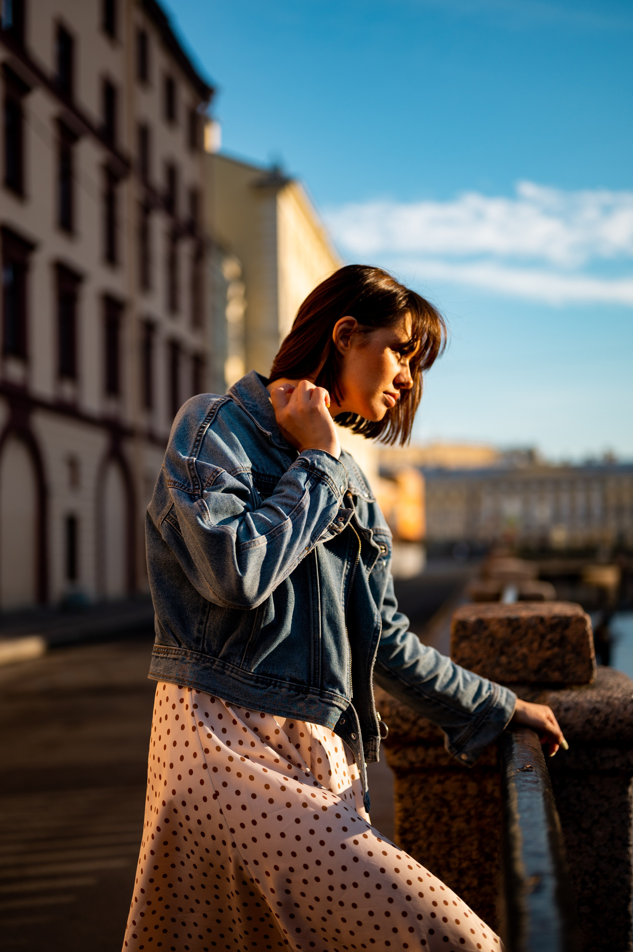 Лиза — Питер и рассвет. Photographer Yulia Lushnikova, Based in Valencia