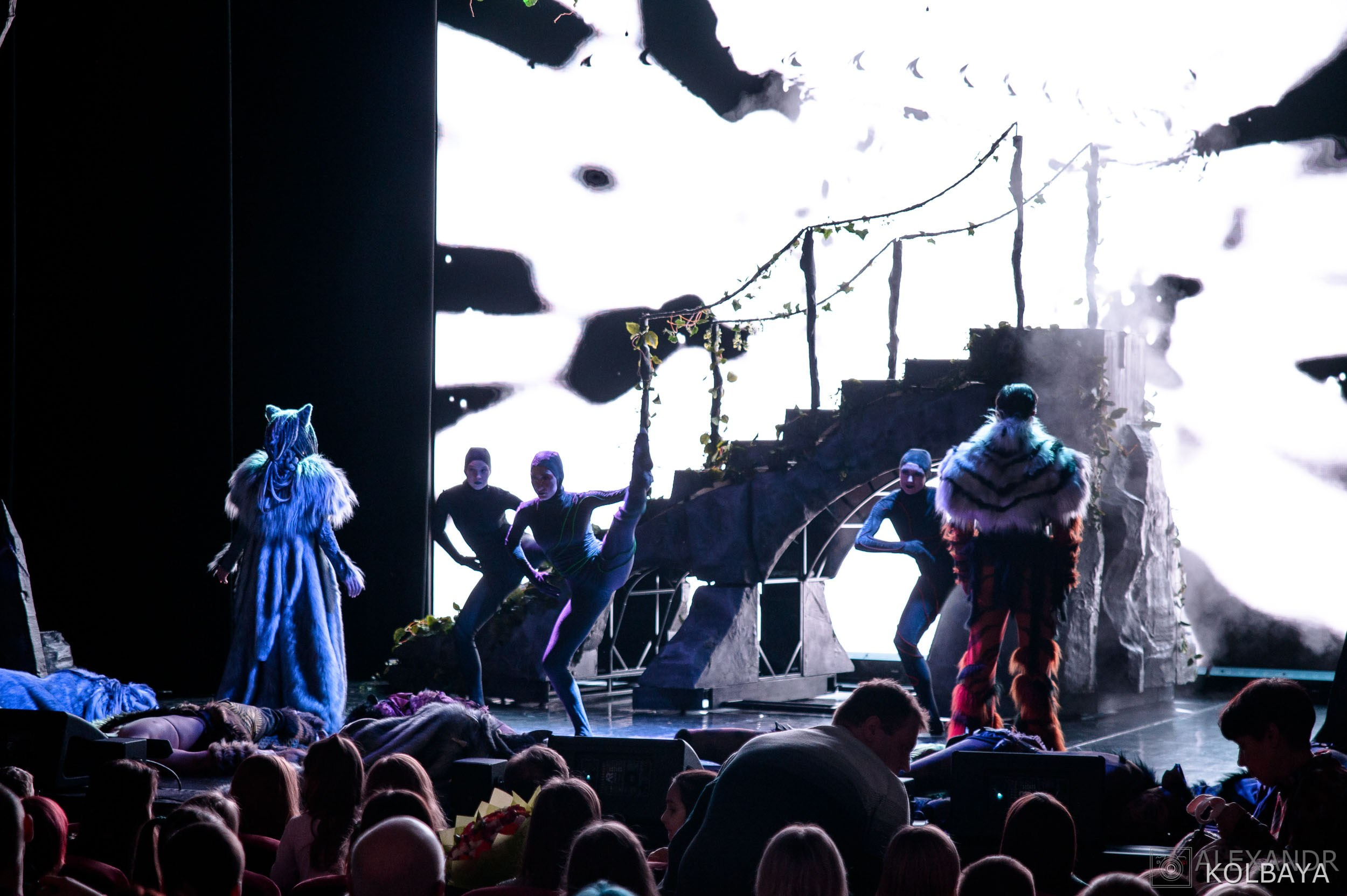 Мюзикл «Маугли». Концертный и театральный репортажный фотограф в Москве Александр Колбая