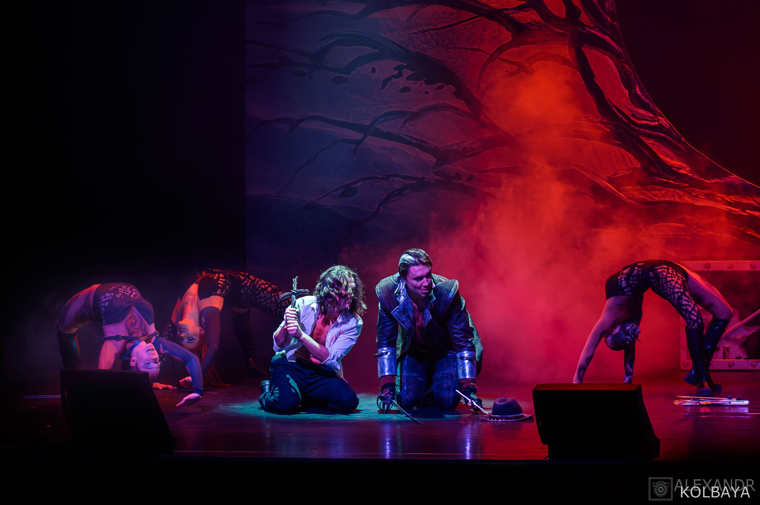 Мюзикл Дракула. Концертный и театральный репортажный фотограф в Москве Александр Колбая