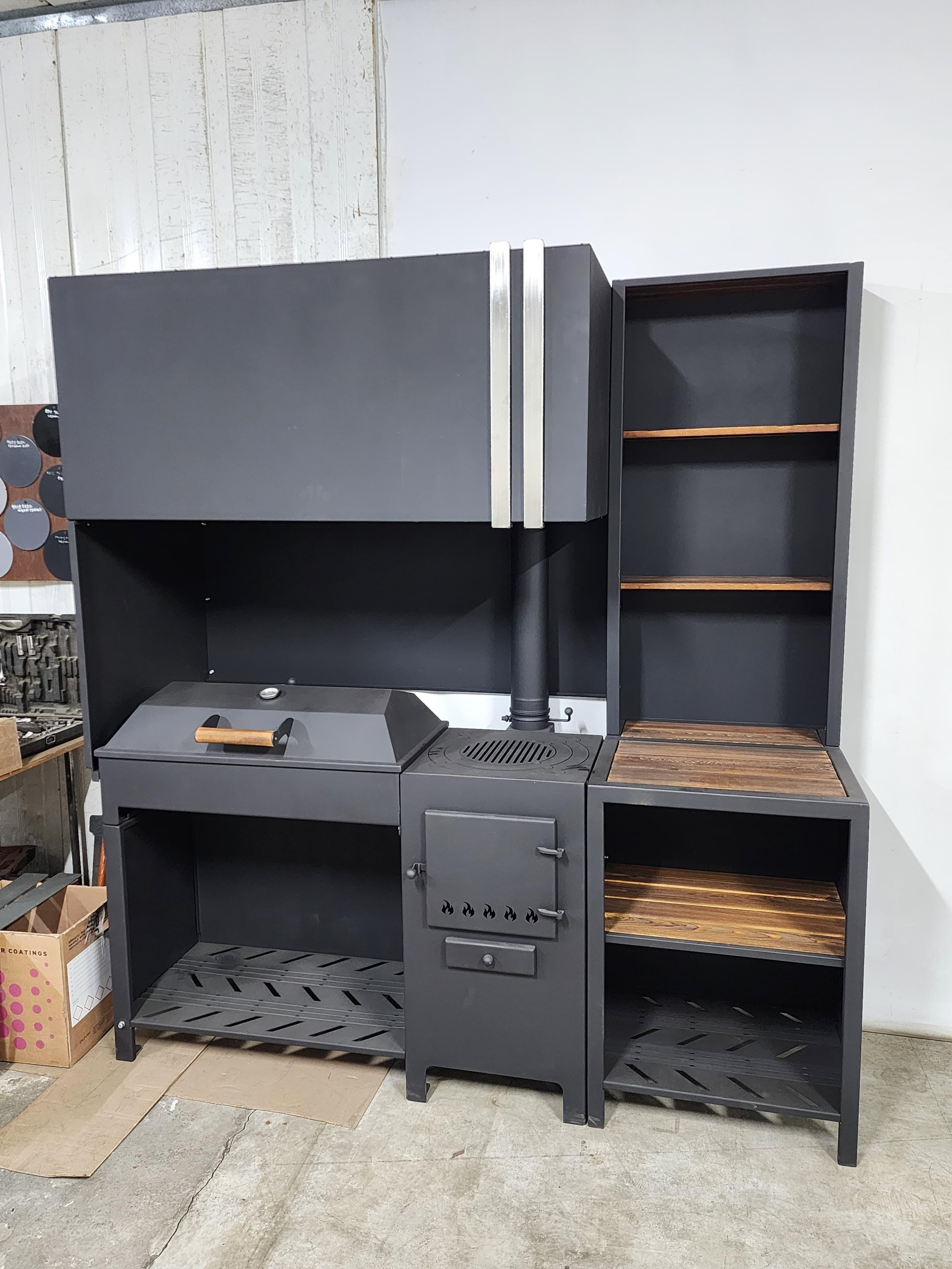 «Джета» куб. Купить / заказать мангал для дома в Краснодаре от производителя «Мангал Мастер»