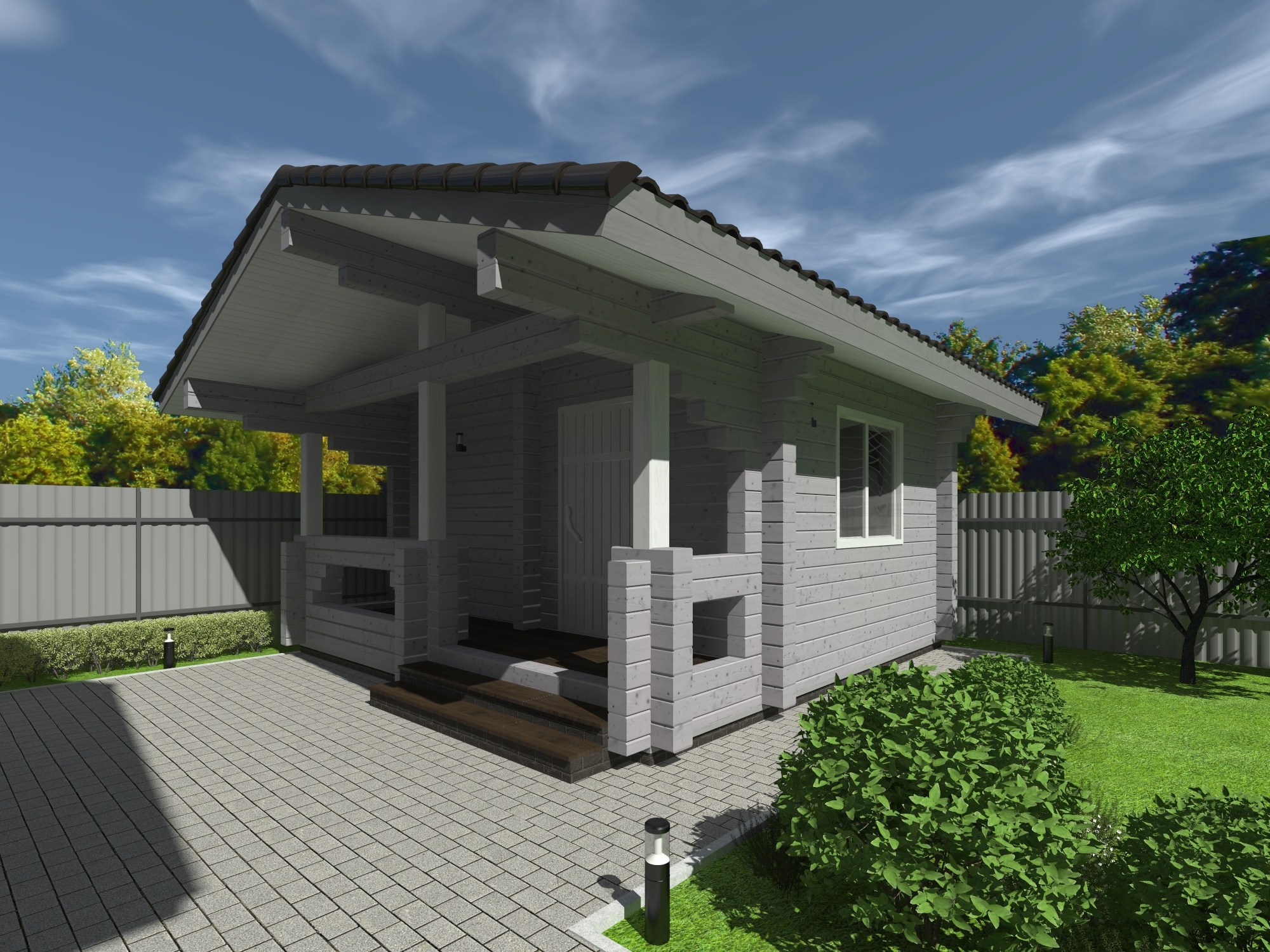 Индивидуальный жилой дом 160 м². ПРОЕКТИРОВАНИЕ ИНТЕРЬЕРОВ И АРХИТЕКТУРНЫХ РЕШЕНИЙ В СТУДИИ SHELOFAST DESIGN