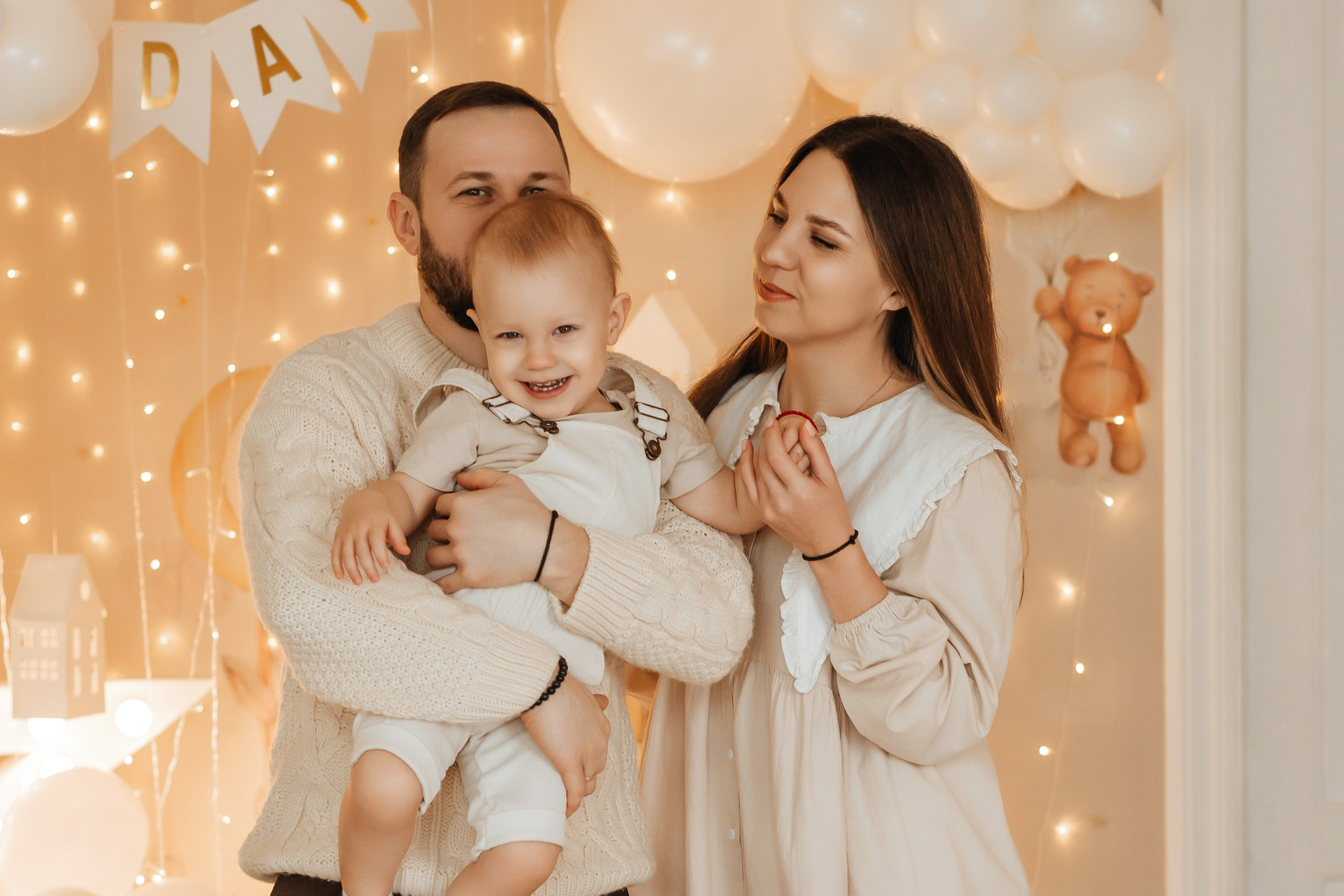 Фотосессия дня Рождения в студии. Семейный и детский фотограф Кущ Наташа