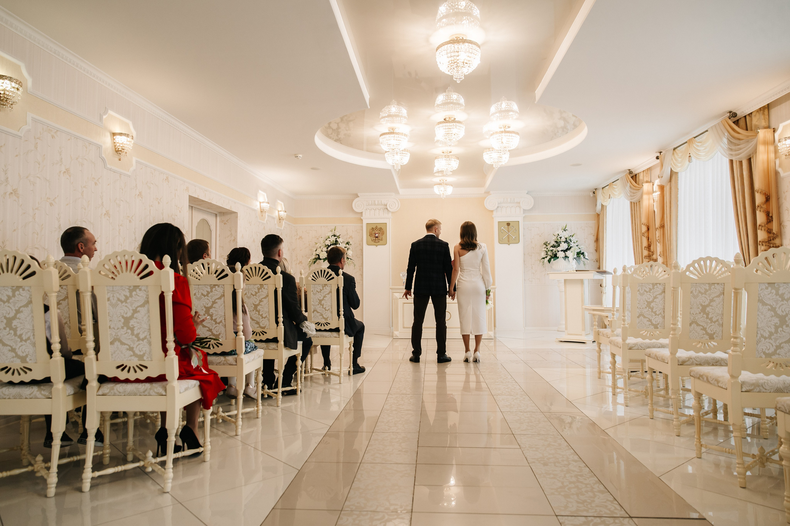 ЗАГС Курортного района (г. Сестрорецк) | сентябрь. Свадебный фотограф в Санкт-Петербурге Полина Корзухина