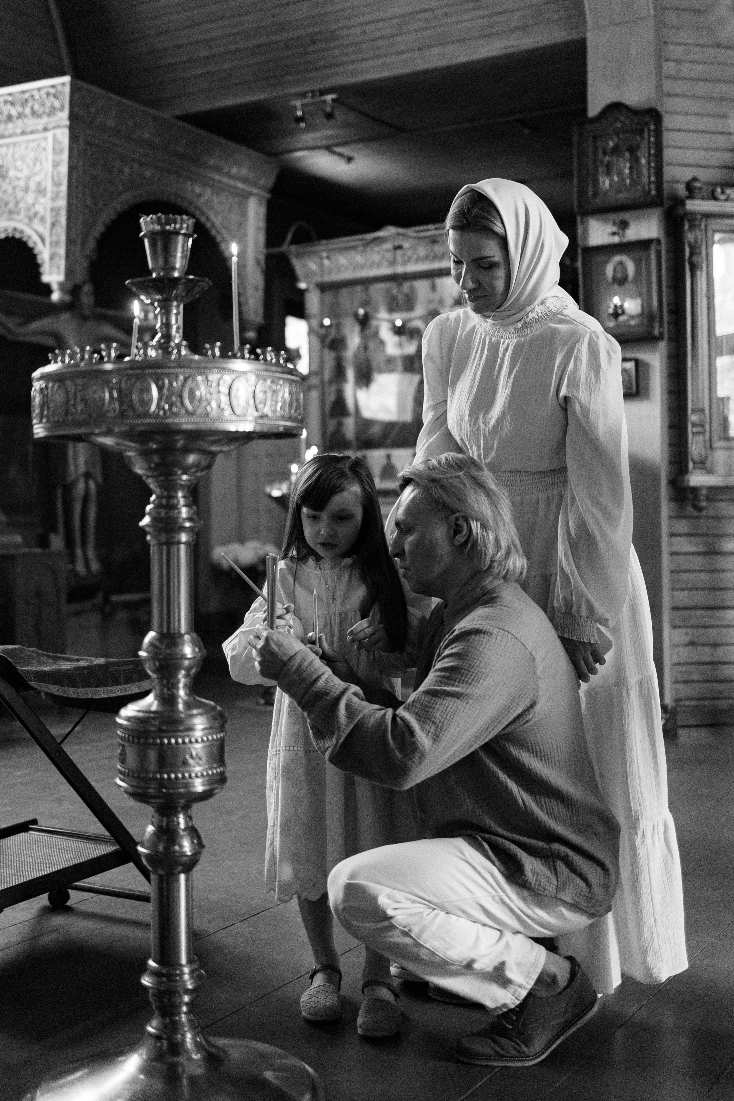 Таинство Крещения. Фотограф Кристина