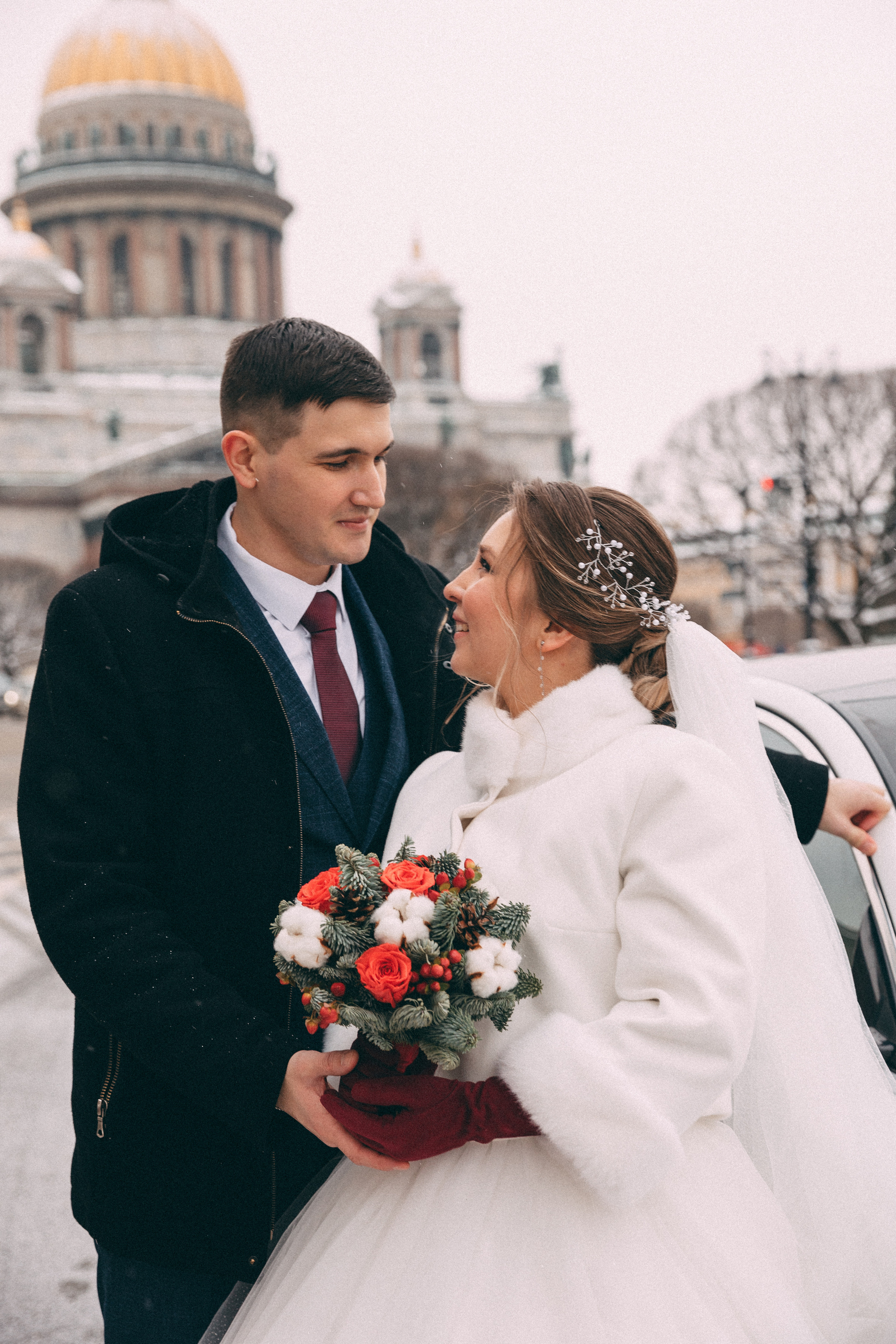 Денис и Ксюша, ДГБ1 + прогулка (Исаакий, Витебский, метро Автово). Семейный фотограф в Санкт-Петербурге Алиса Мохова