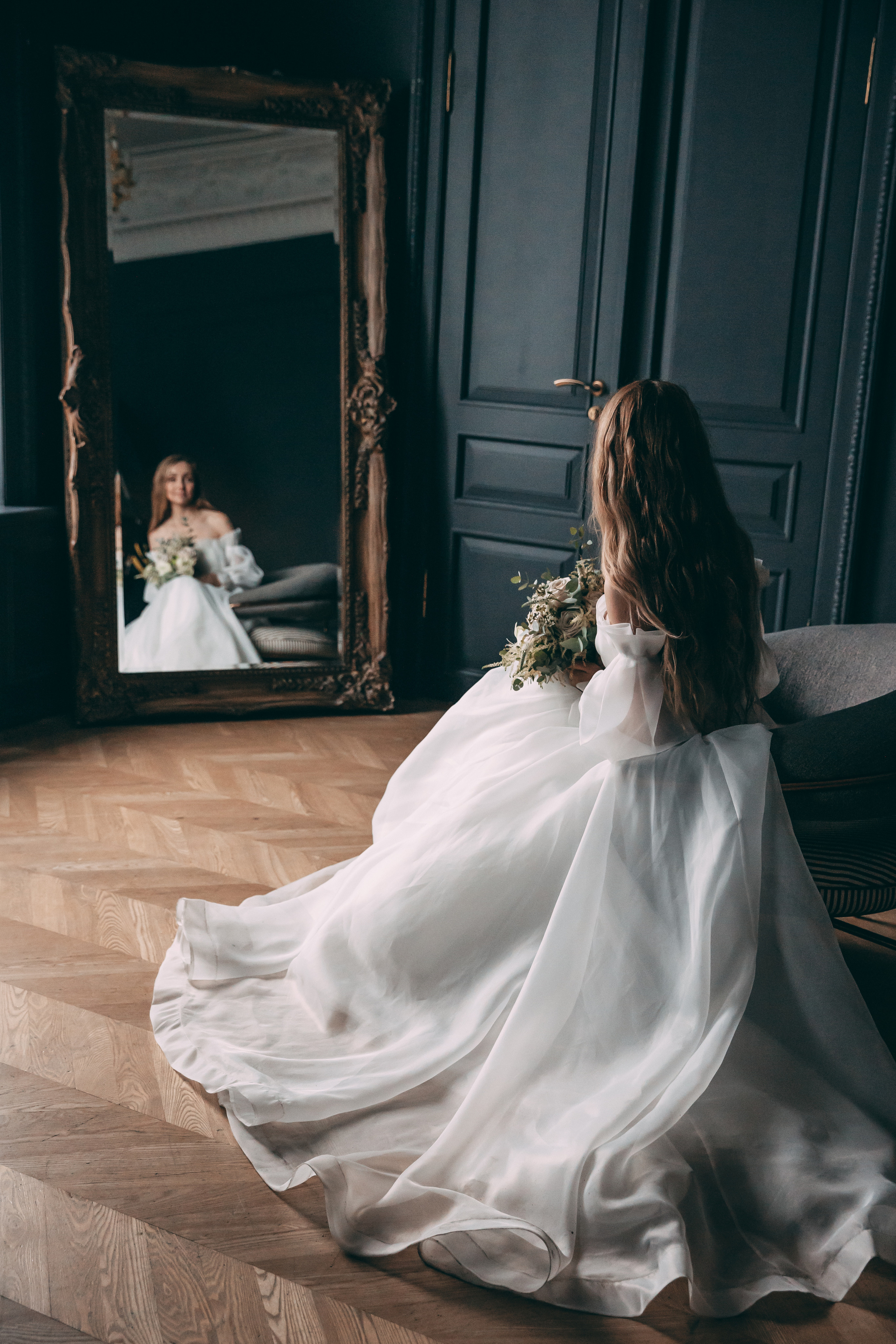 Андрей и Наташа (сборы, загс в Пушкине, прогулка, студия). Семейный фотограф в Санкт-Петербурге Алиса Мохова