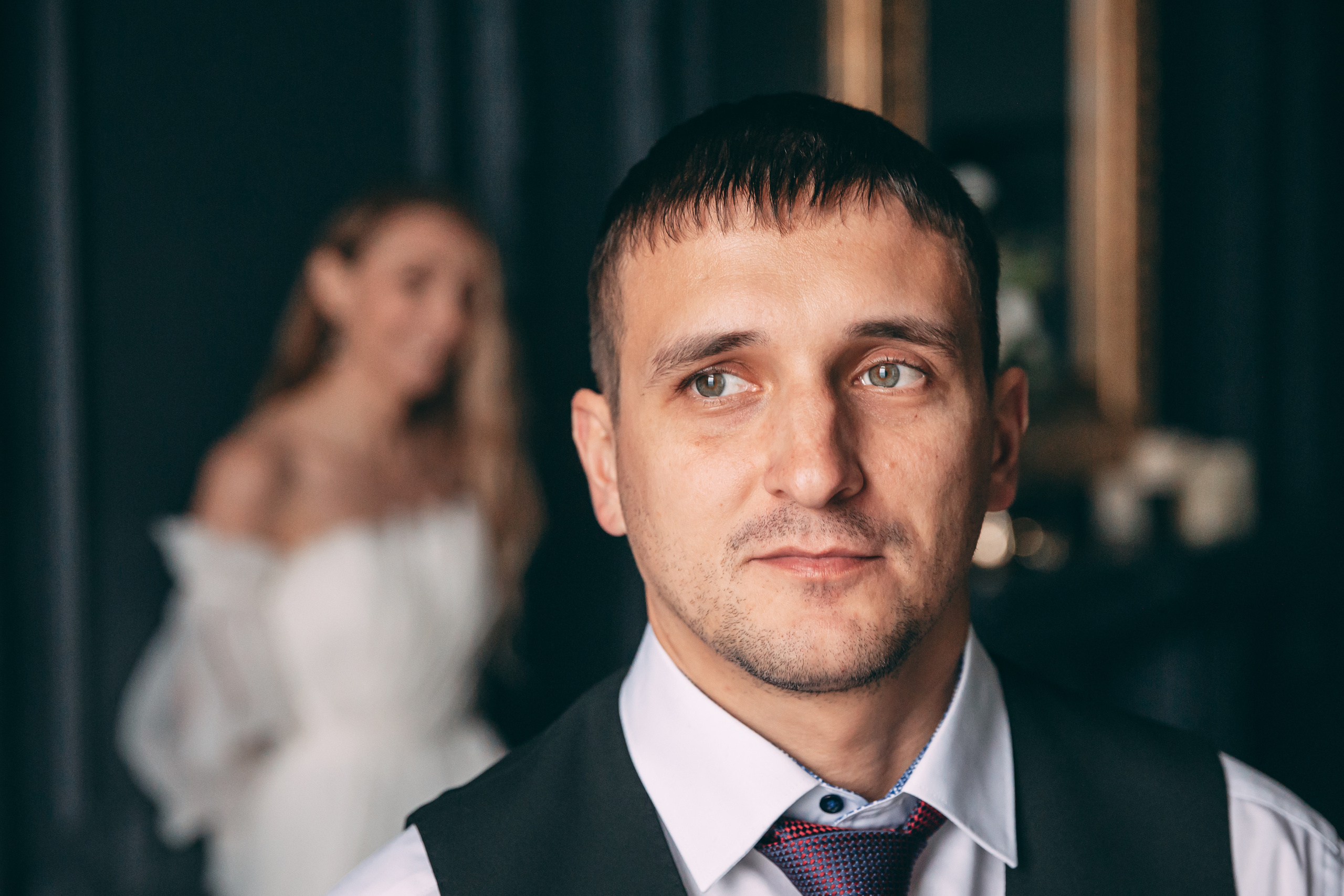 Андрей и Наташа (сборы, загс в Пушкине, прогулка, студия). Семейный фотограф в Санкт-Петербурге Алиса Мохова