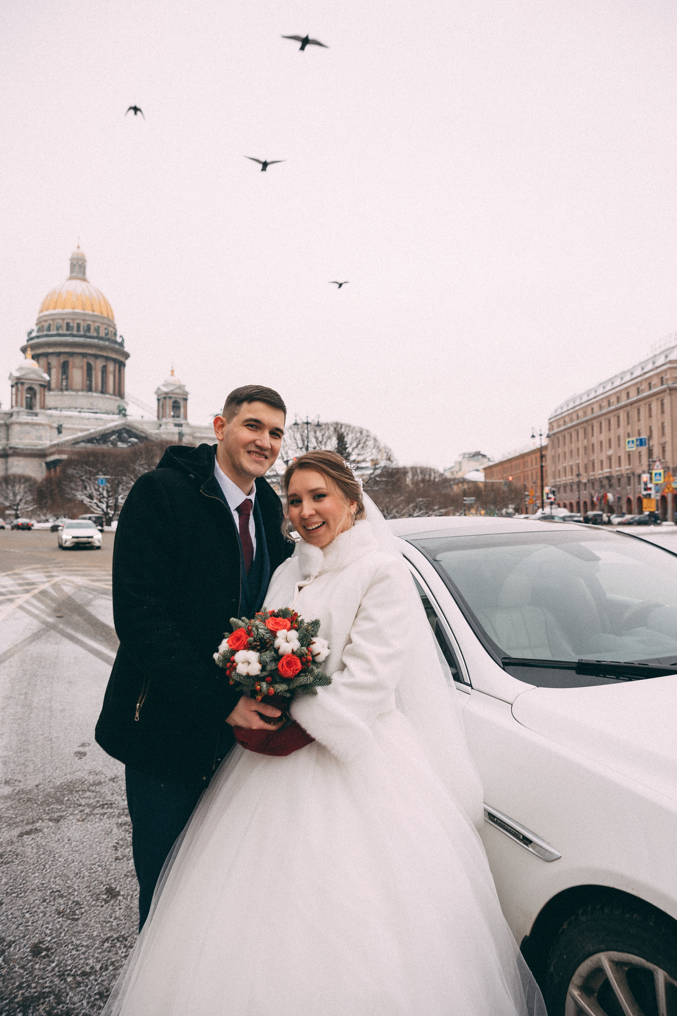 Денис и Ксюша, ДГБ1 + прогулка (Исаакий, Витебский, метро Автово). Семейный фотограф в Санкт-Петербурге Алиса Мохова