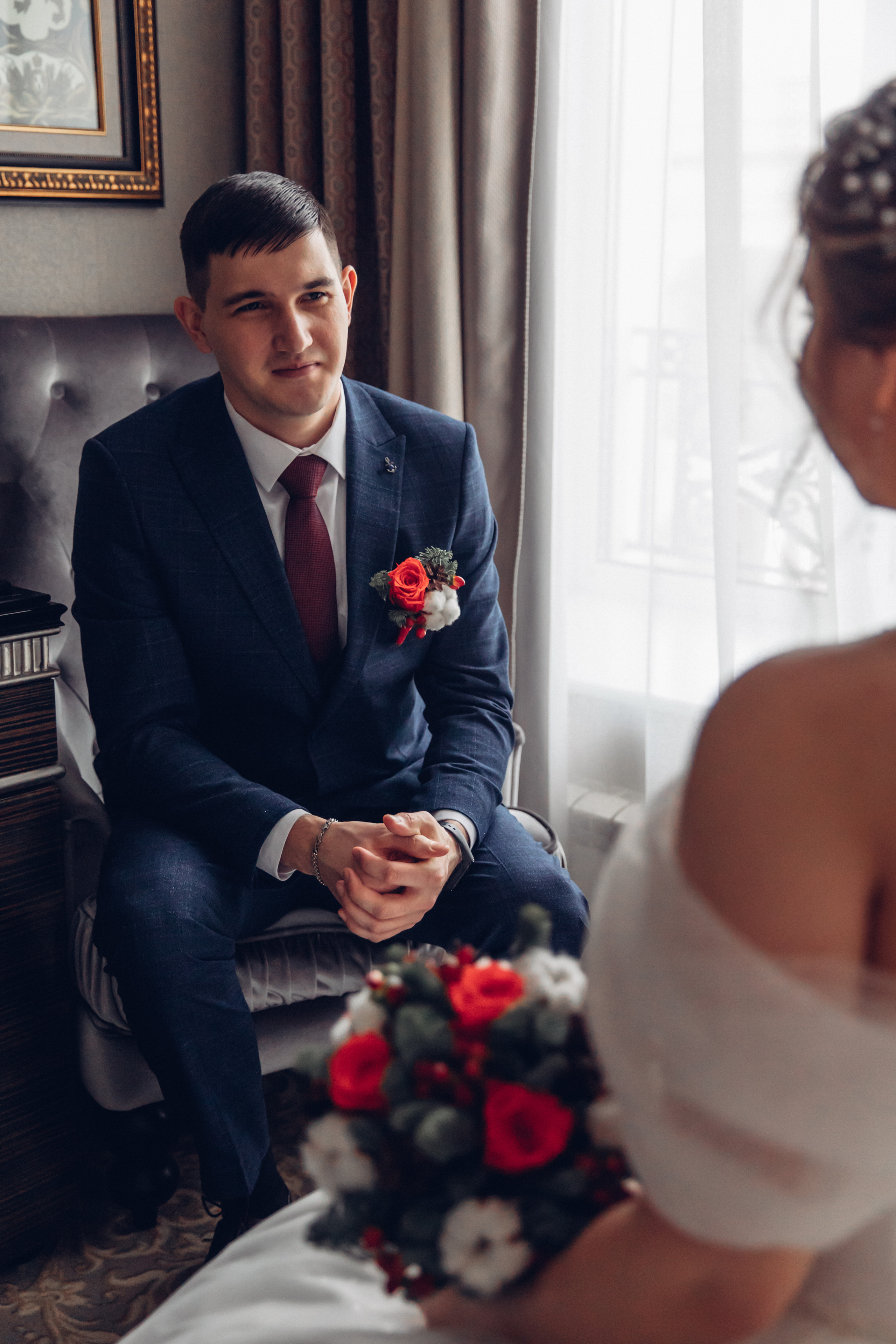 Денис и Ксюша, ДГБ1 + прогулка (Исаакий, Витебский, метро Автово). Семейный фотограф в Санкт-Петербурге Алиса Мохова