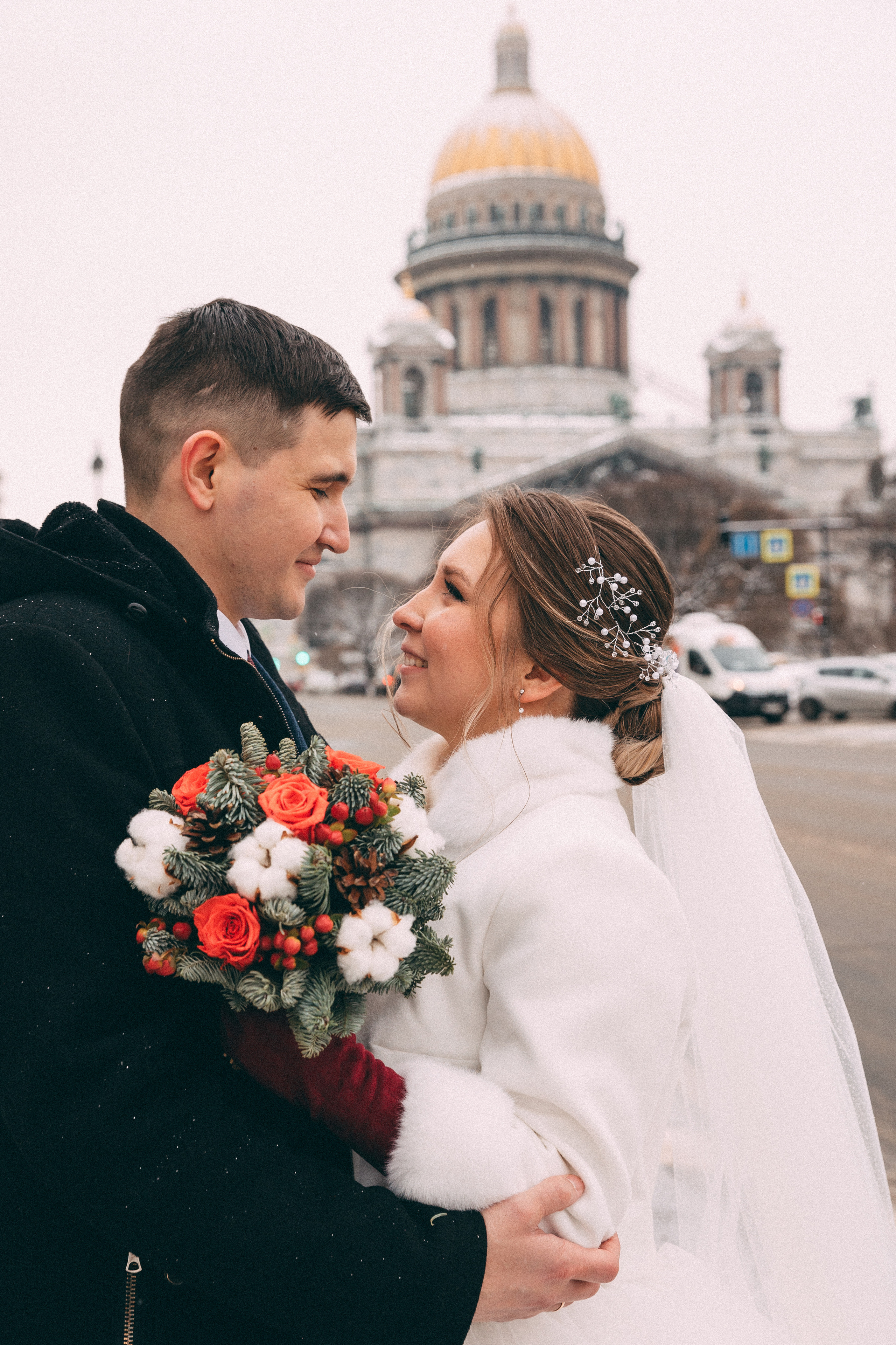 Денис и Ксюша, ДГБ1 + прогулка (Исаакий, Витебский, метро Автово). Семейный фотограф в Санкт-Петербурге Алиса Мохова