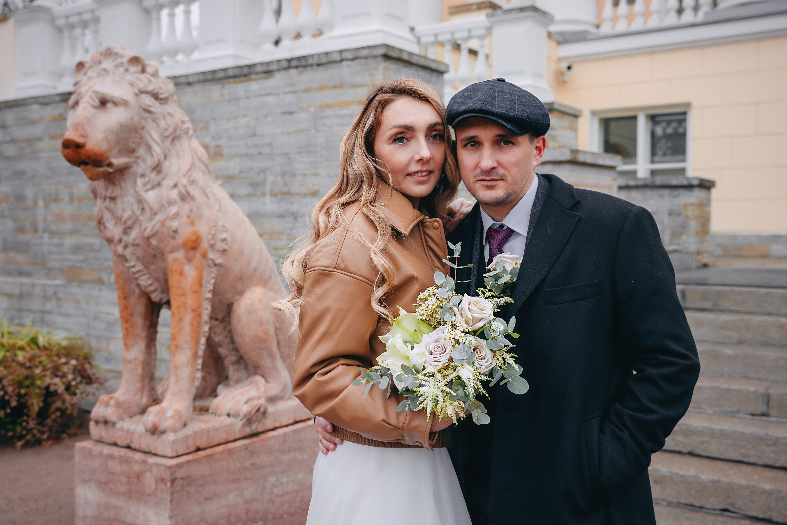 Андрей и Наташа (сборы, загс в Пушкине, прогулка, студия). Семейный фотограф в Санкт-Петербурге Алиса Мохова