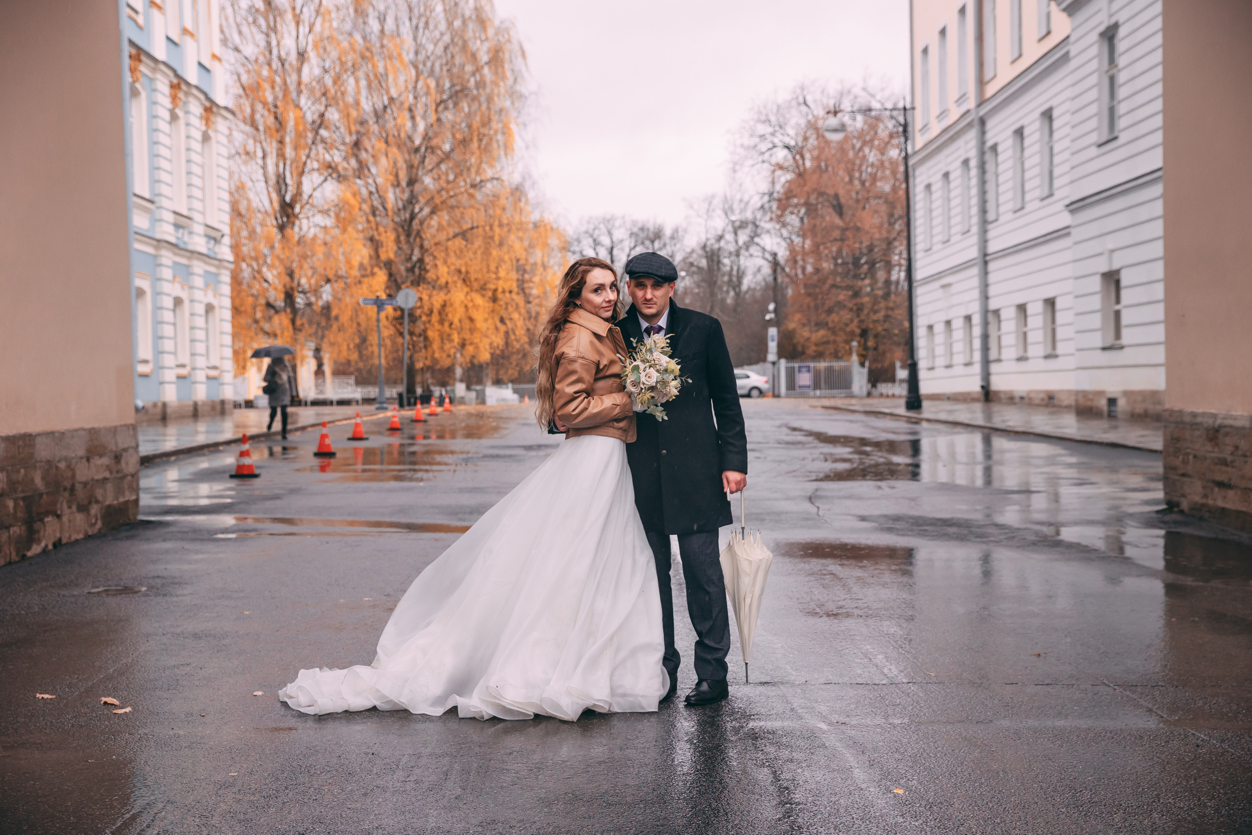 Андрей и Наташа (сборы, загс в Пушкине, прогулка, студия). Семейный фотограф в Санкт-Петербурге Алиса Мохова