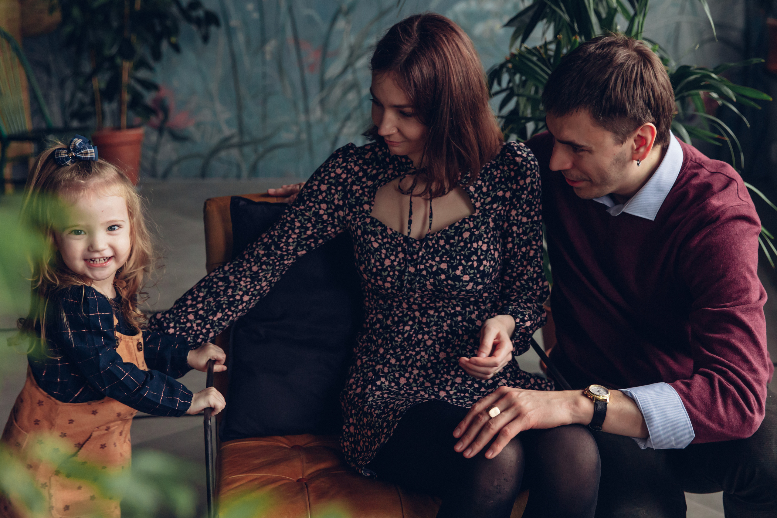 Катя, Стас и Сонечка. Семейный фотограф в Санкт-Петербурге Алиса Мохова