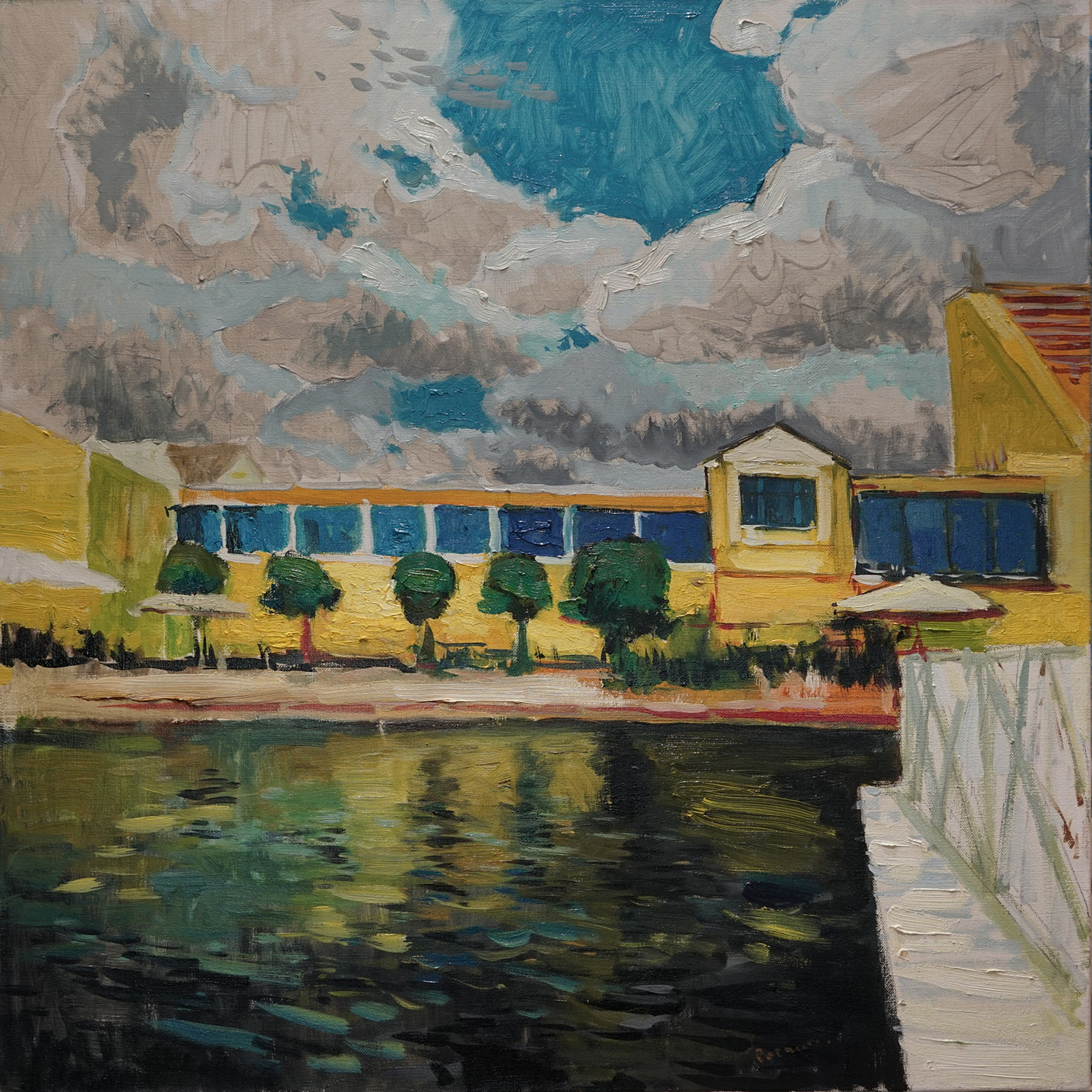 Картины с городским пейзажем. Архитектор | дизайнер | художник Сергей Ратчин в Москве