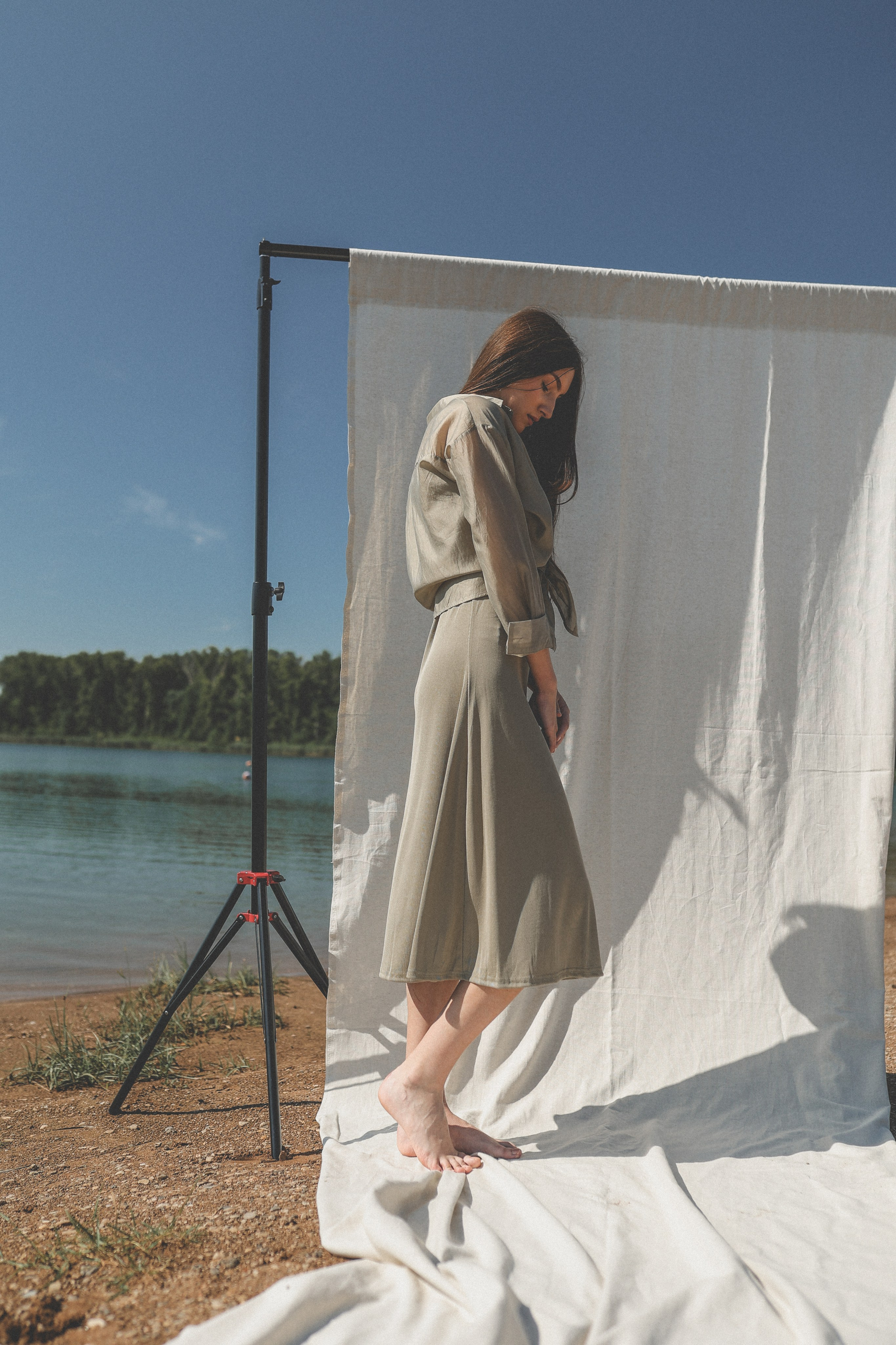 Съёмка для бренда одежды 