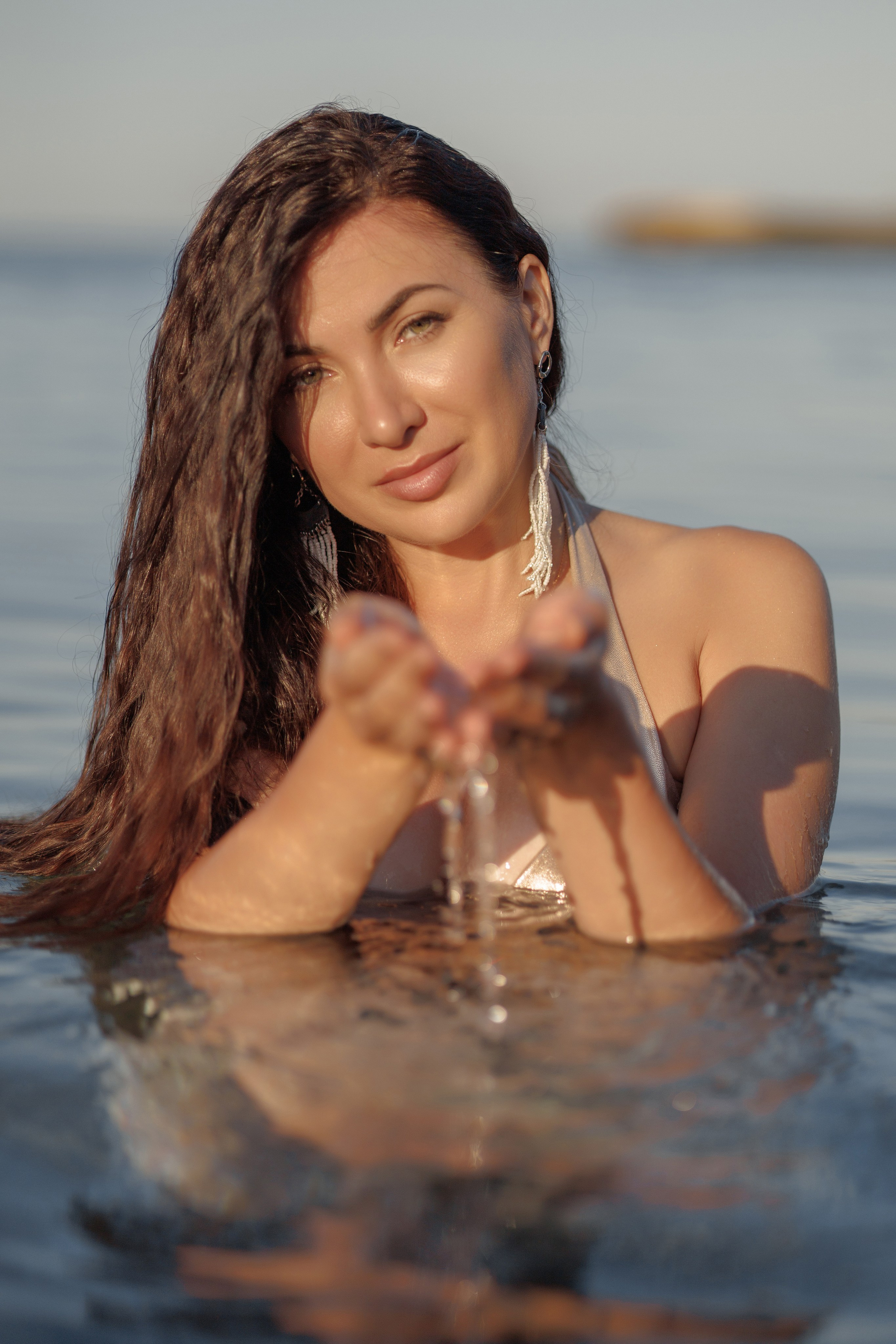 Рассвет на Тонком мысу. Семейный и портретный фотограф в Геленджике Любовь Бодрова