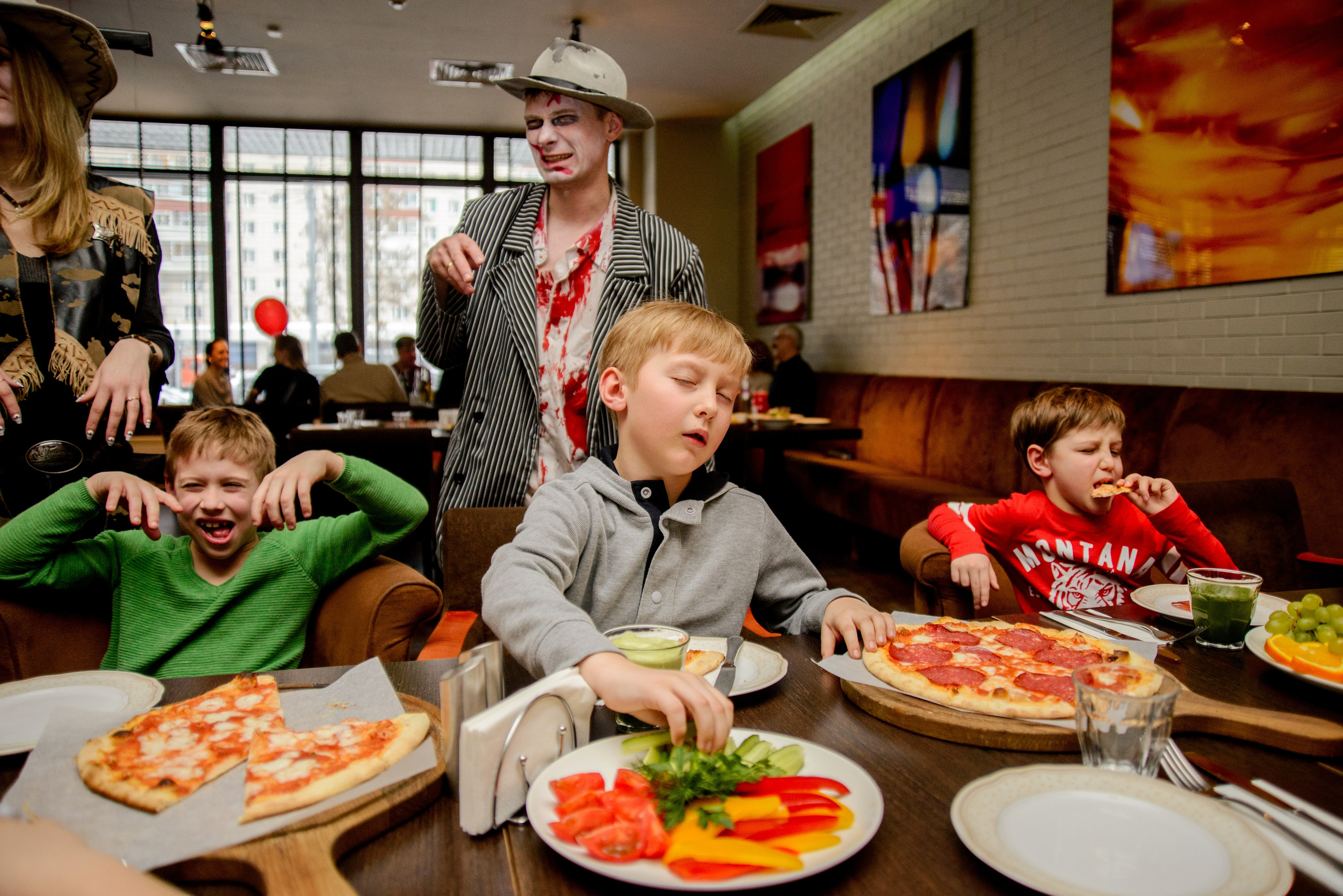 Детский день рождения в ресторане