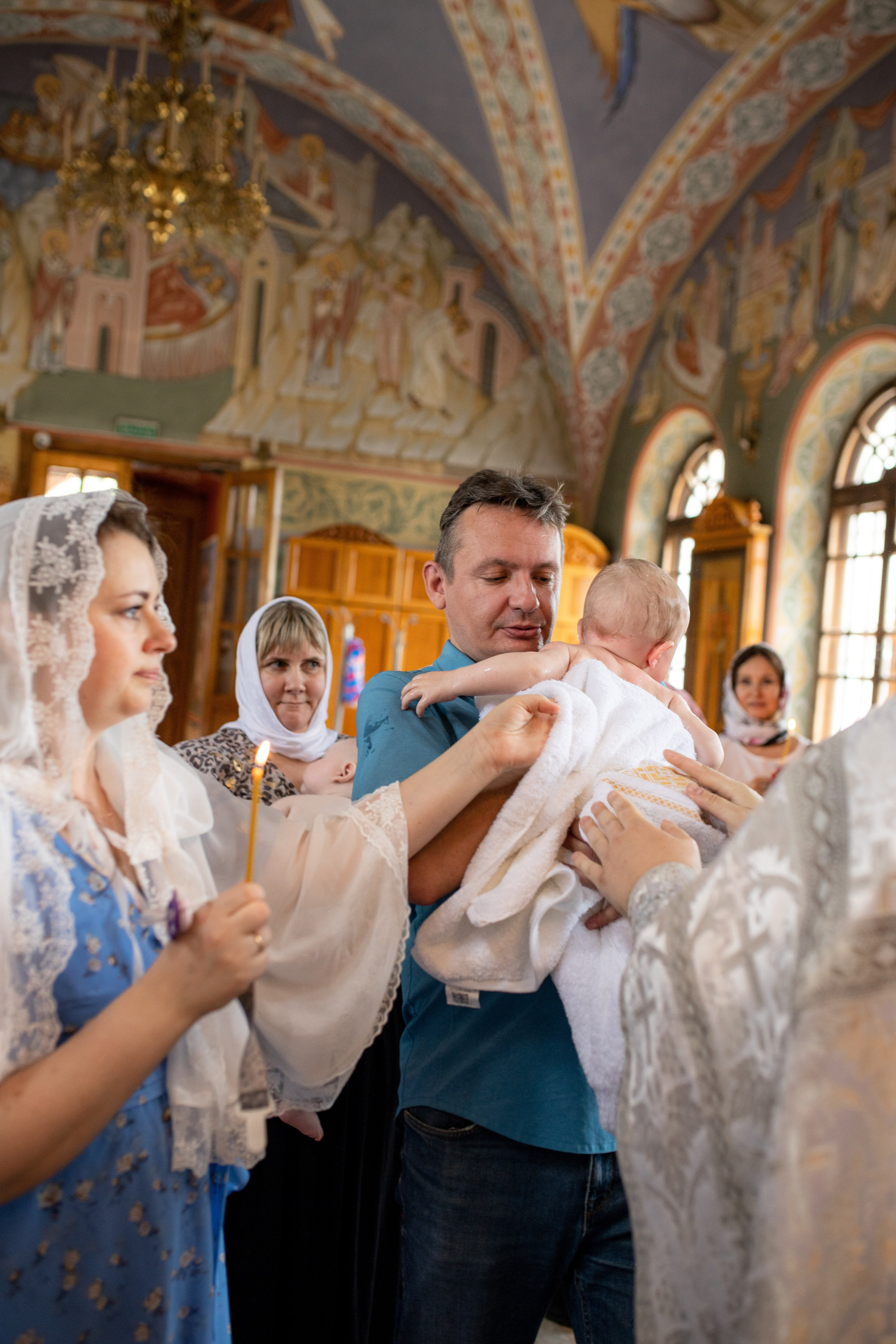 Таинство Крещения Вити. Фотограф в Железнодорожном и Балашихе