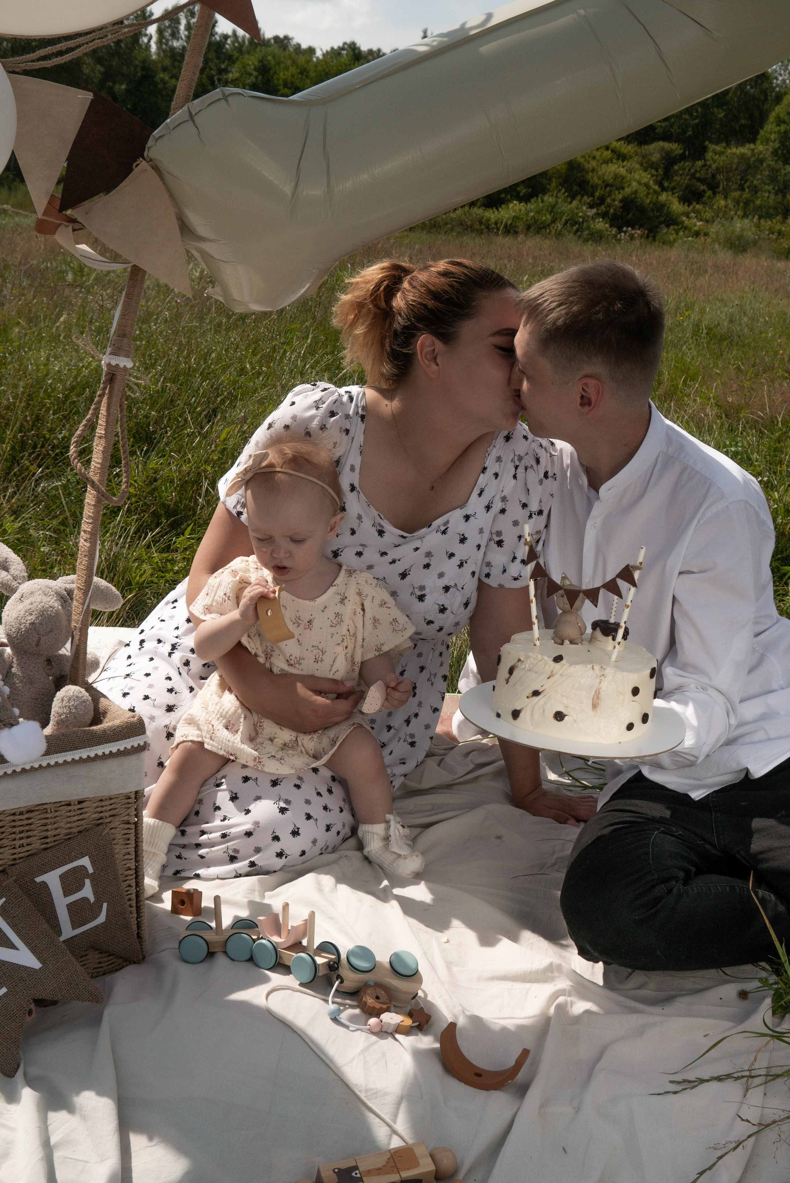 На воздушном шаре. Фотограф Санкт-Петербург