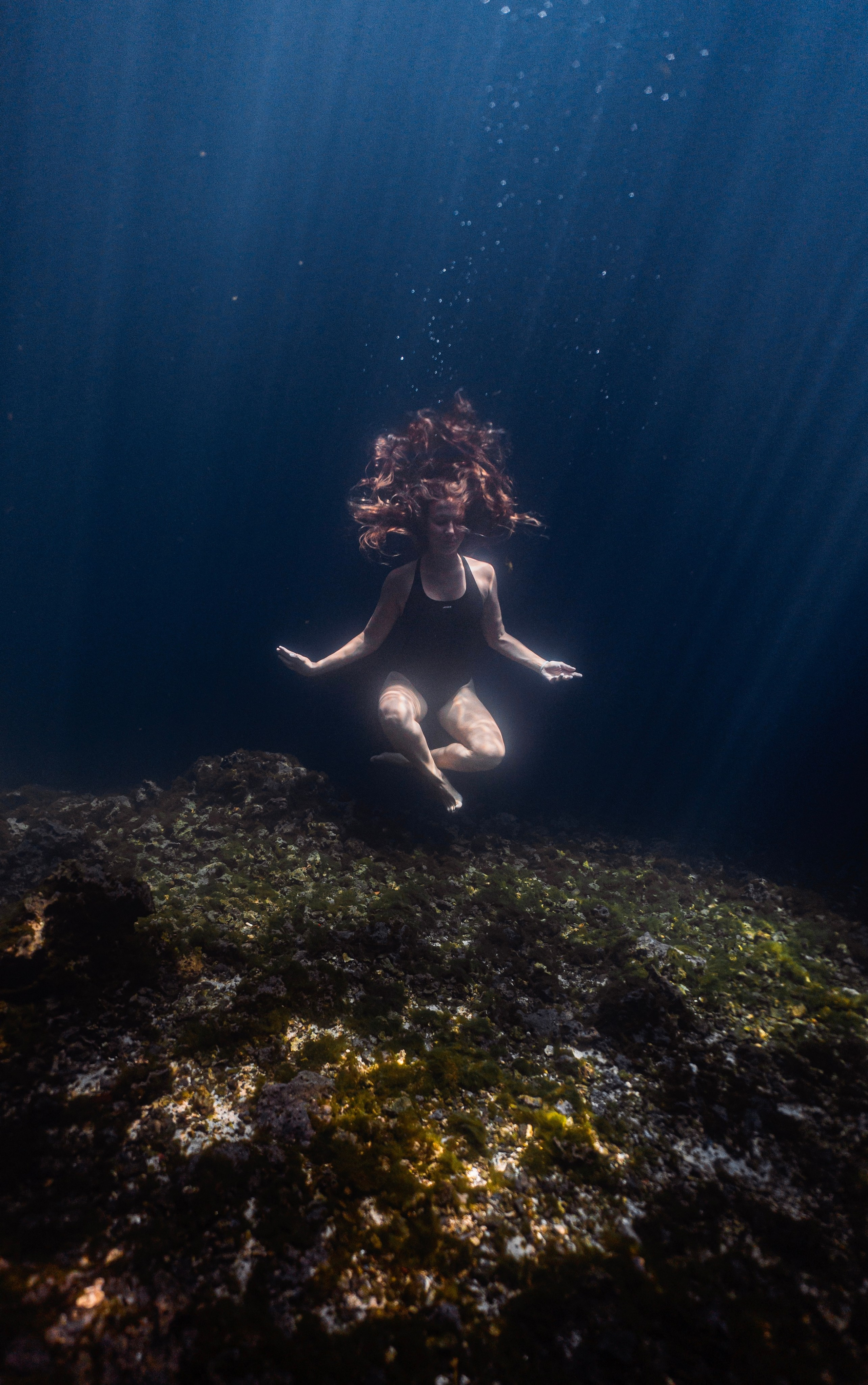 Фотосессия в пещере. Underwater Photographer in the Philippines — Daria Sinitsina