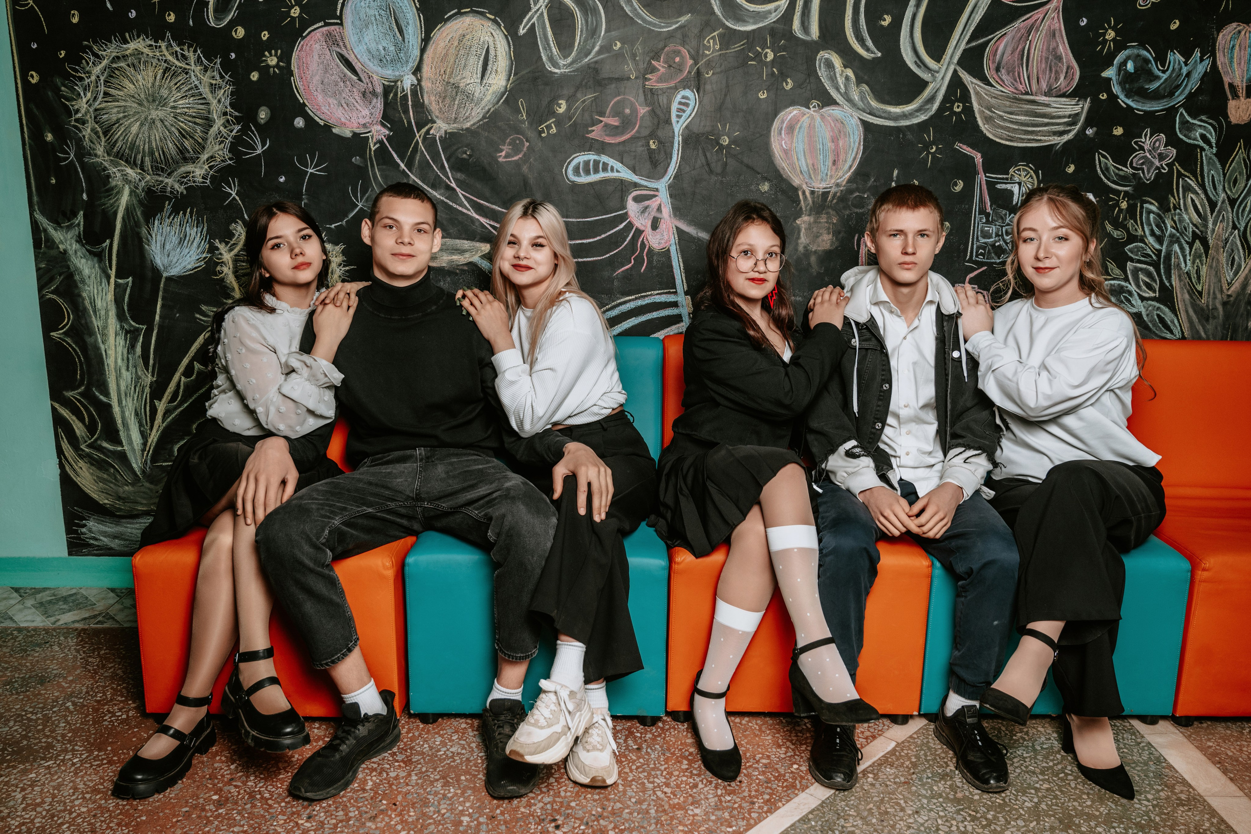 Старшая школа. Фото. Современные выпускные альбомы. Воткинск