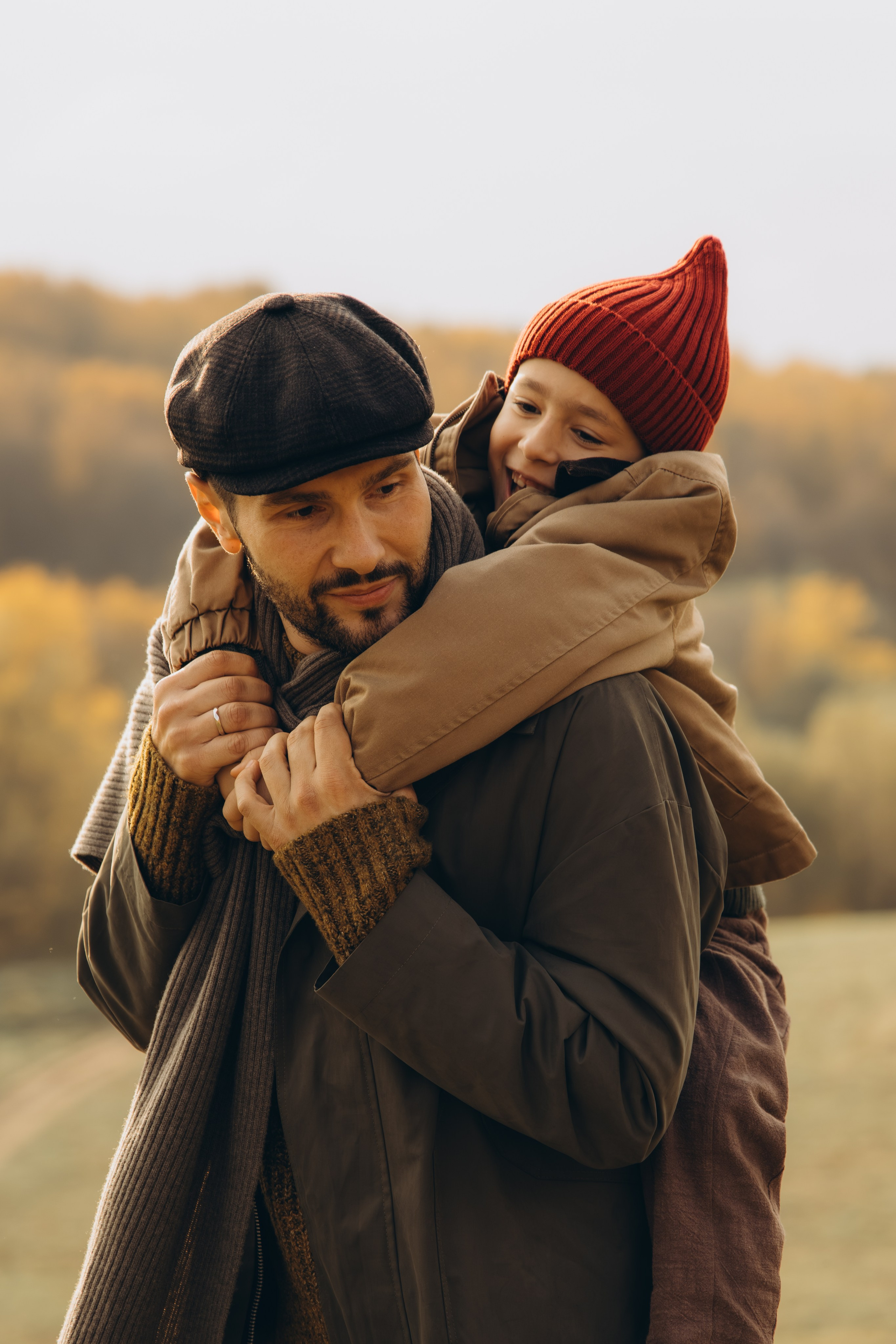Теплая осенняя история. Семейный фотограф в Москве Лоншакова Кристина