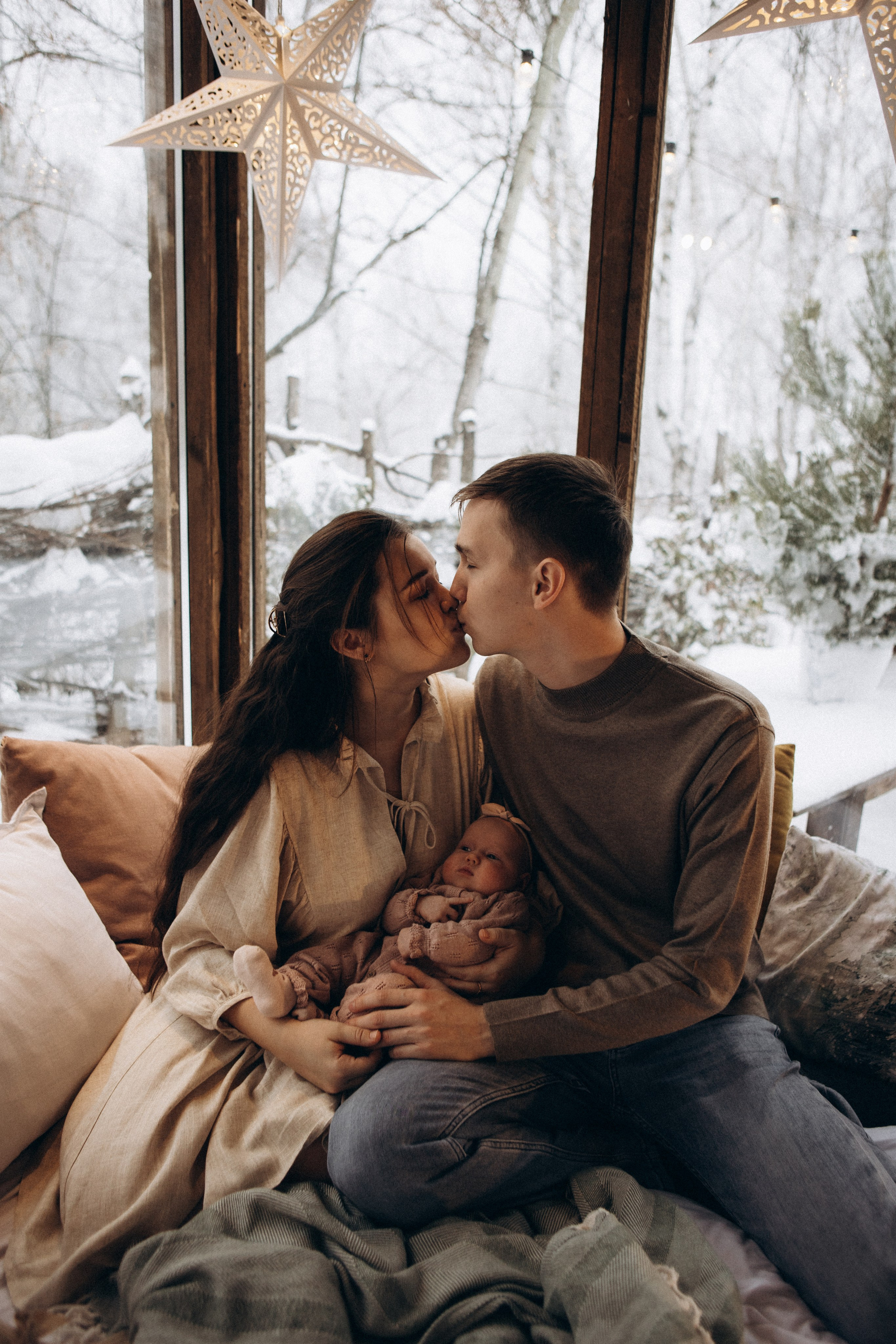 Леша, Ксюша, Мирон, Оливия и Тася