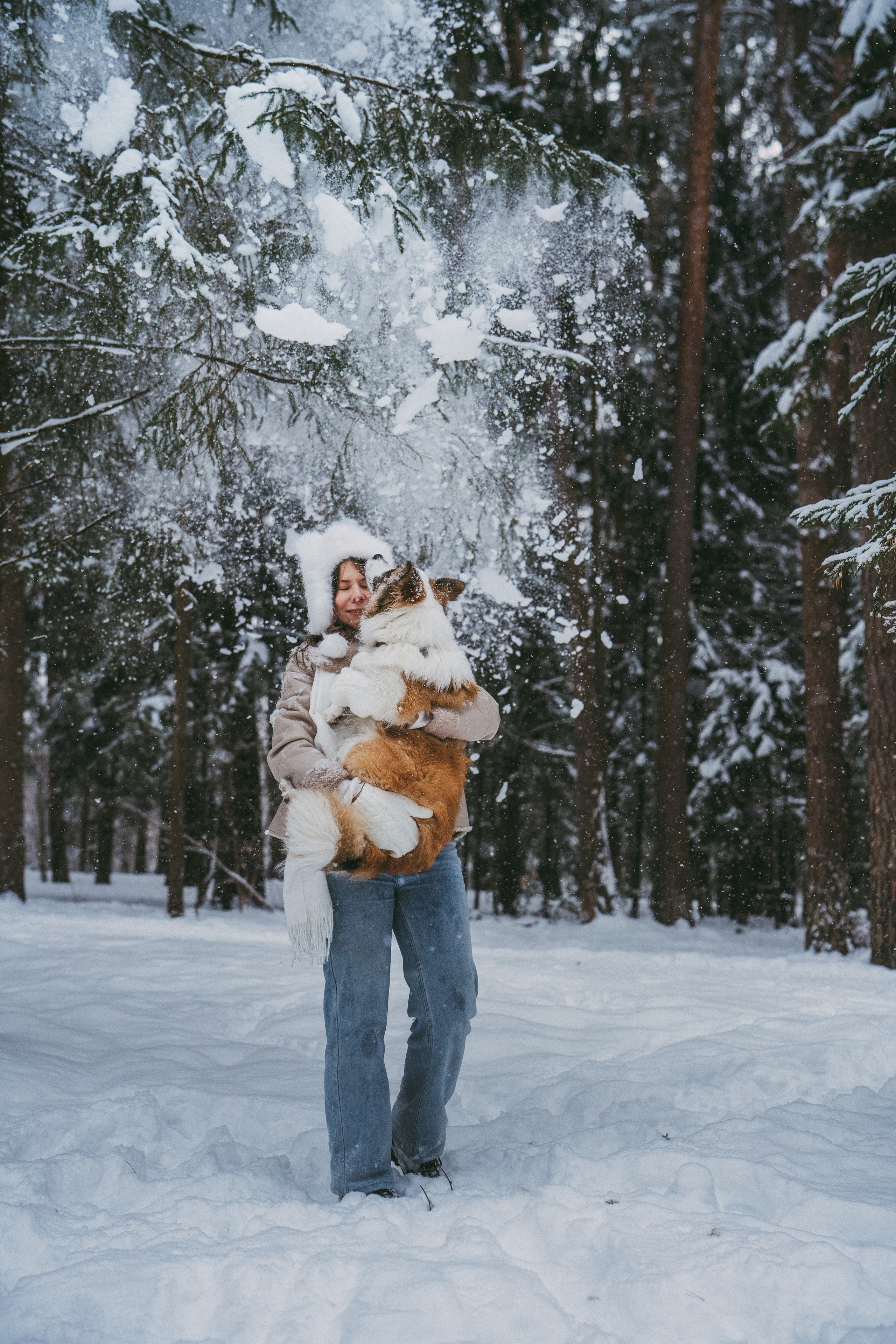 Катя, Анатолий и Елай. Фотограф анималист в Москве и Санкт-Петербурге Свиридова Анна