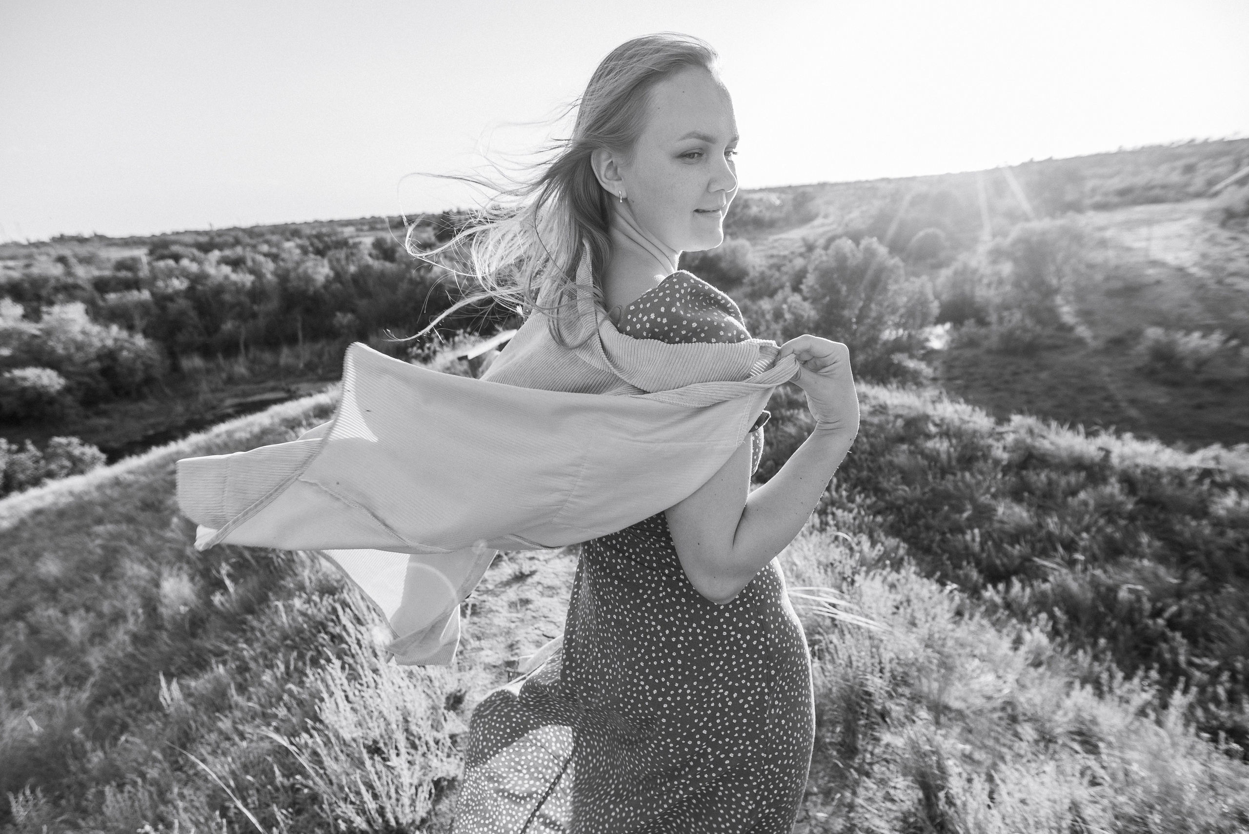 Трое в поле, не считая собаки. Семейный документальный фотограф в Волгограде Мариэта Додина