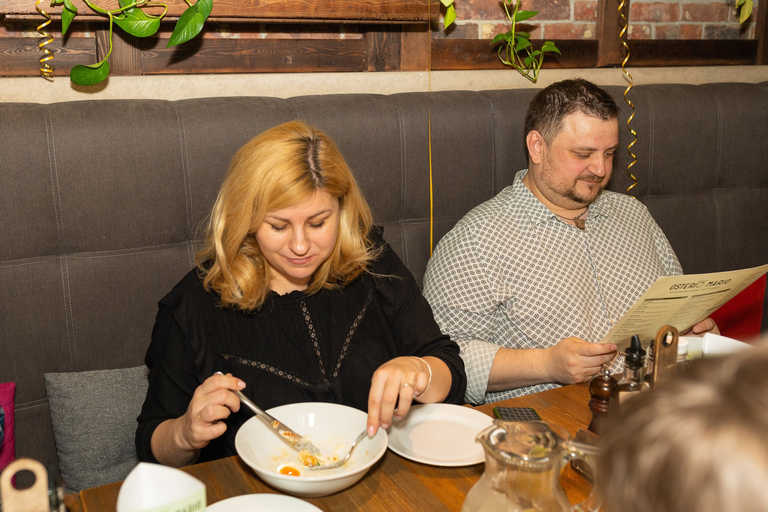 День Рождения Марии, Osteria Mario. Свадебный фотограф в Москве Анна Полушина