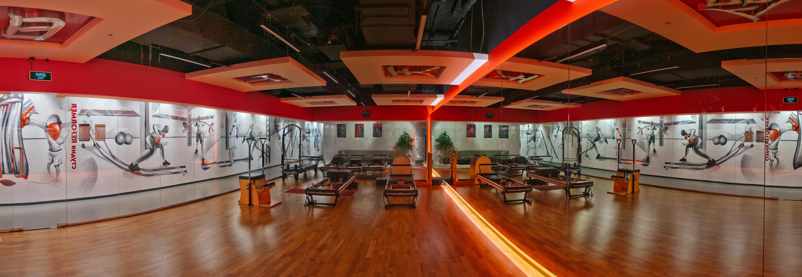 Интерьерная съёмка фитнесс клубов и спортивных площадок. КонТайм: профессиональная съемка для организаций